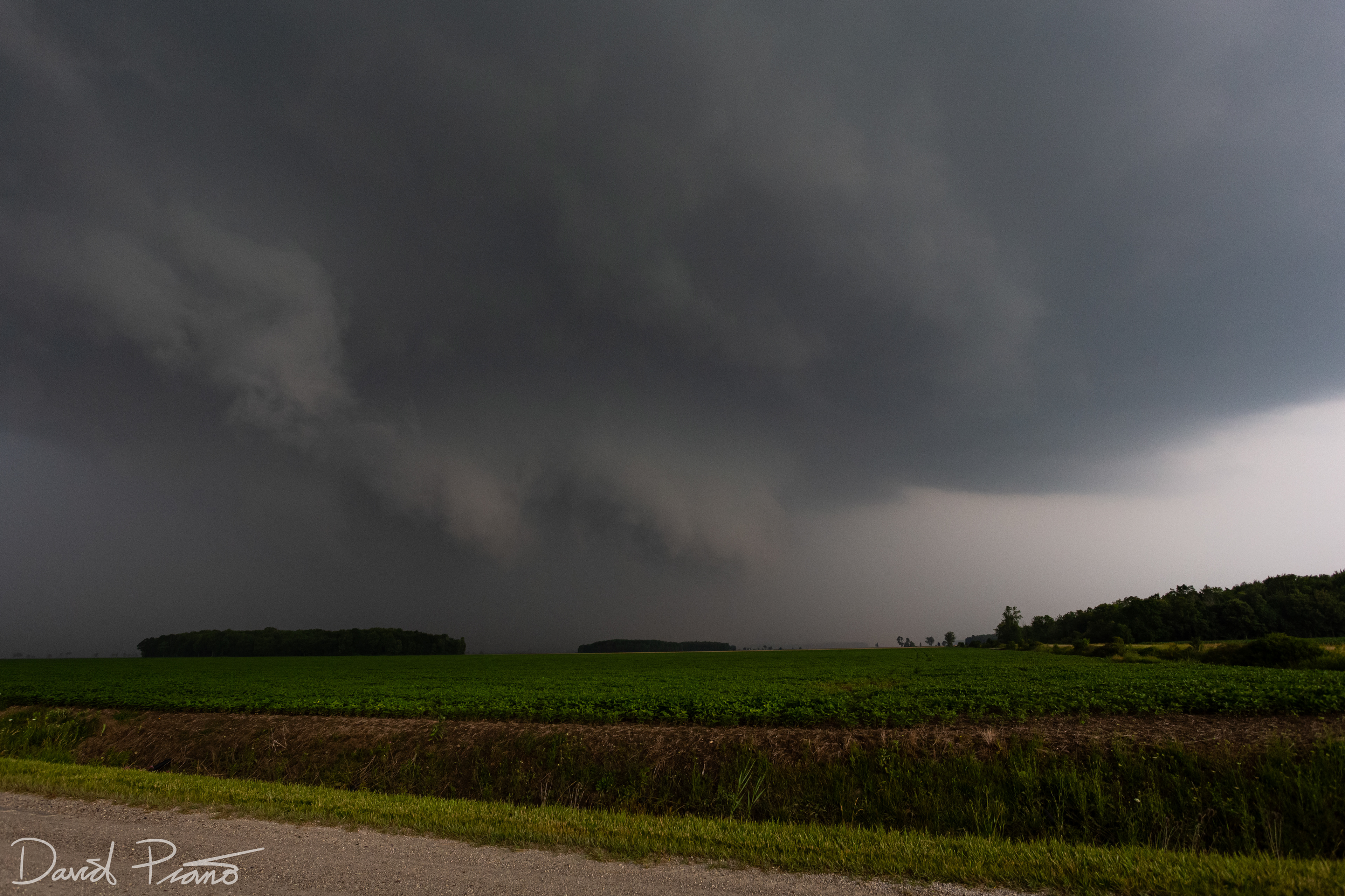 July 7 - A supercell thunderstorm traverses across Lambton County causing swaths of wind damage