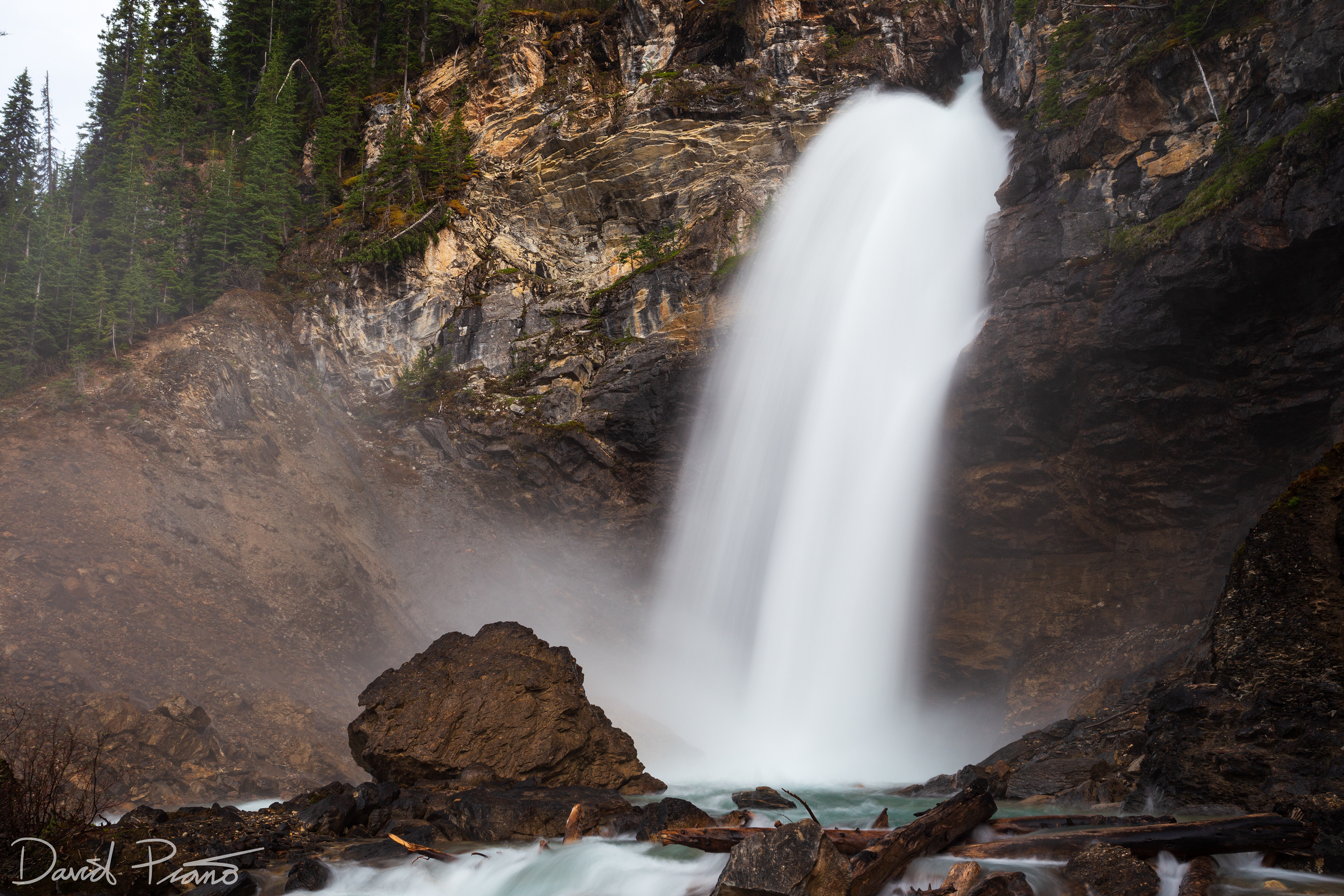 Laughing Falls - Yoho National Park