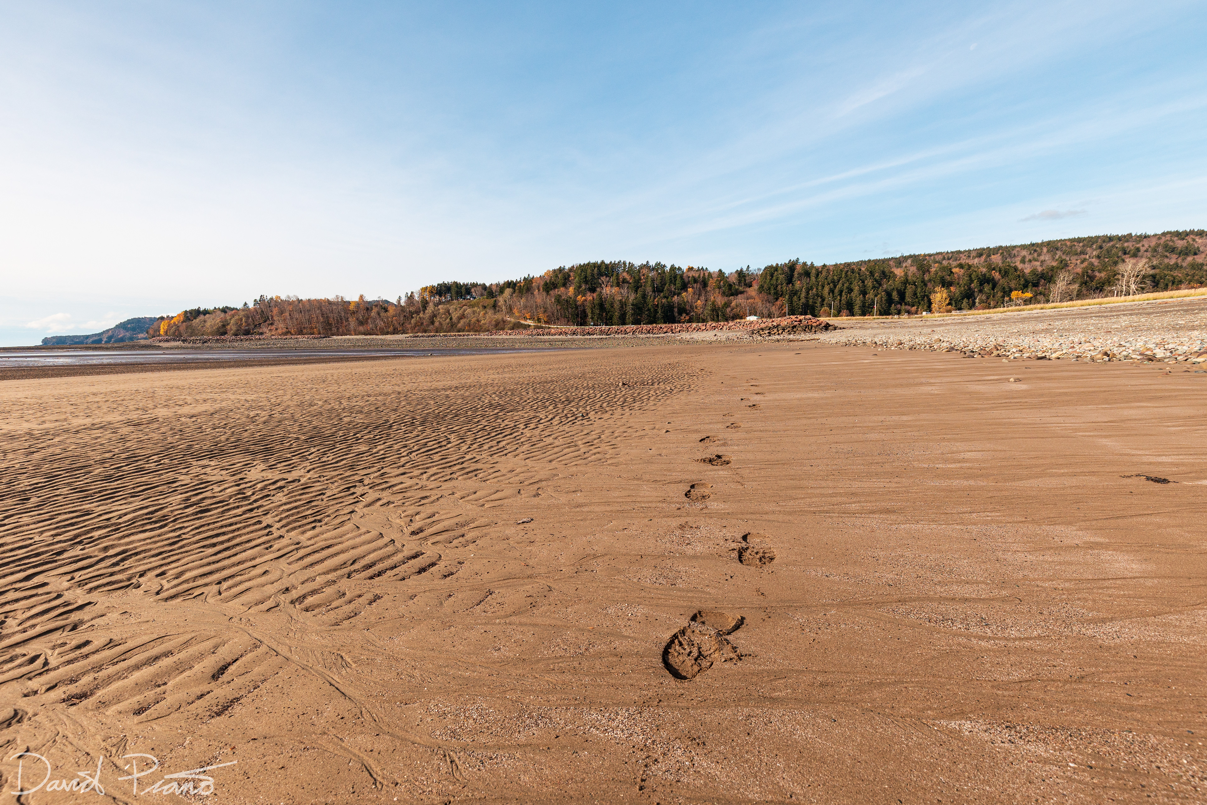 Alma, NB at Low Tide