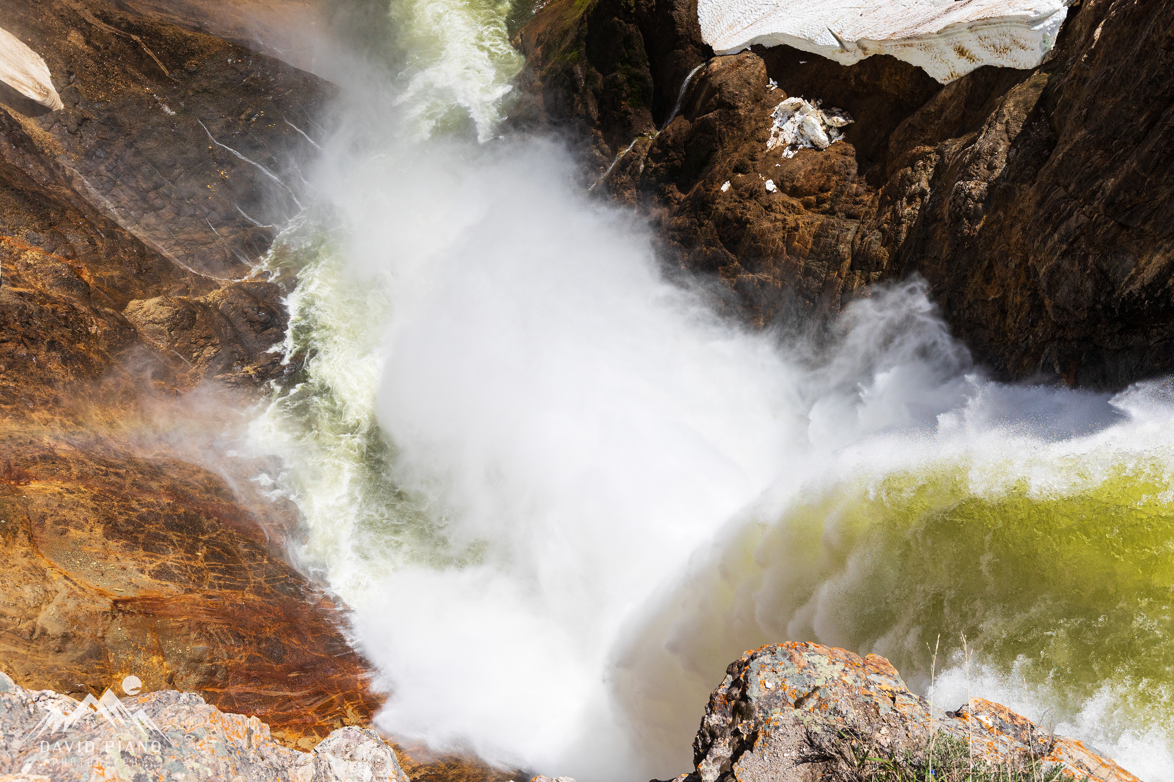 Brink of Lower Yellowstone Falls