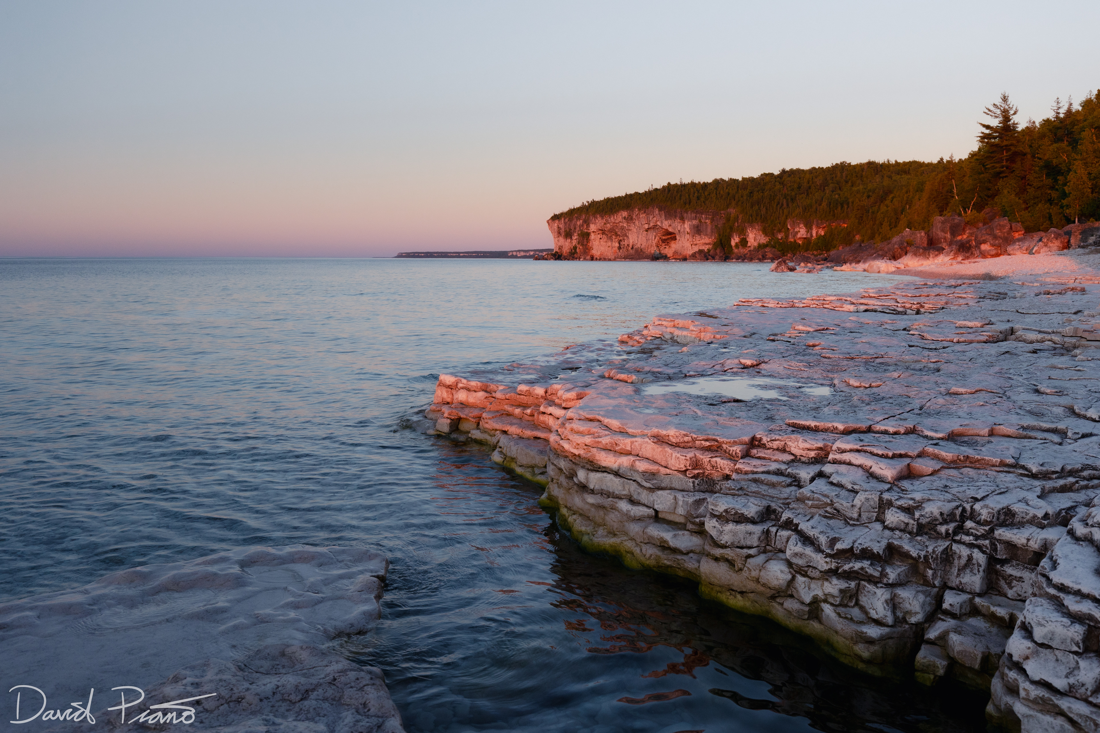 Sunset at Bruce Peninsula National Park