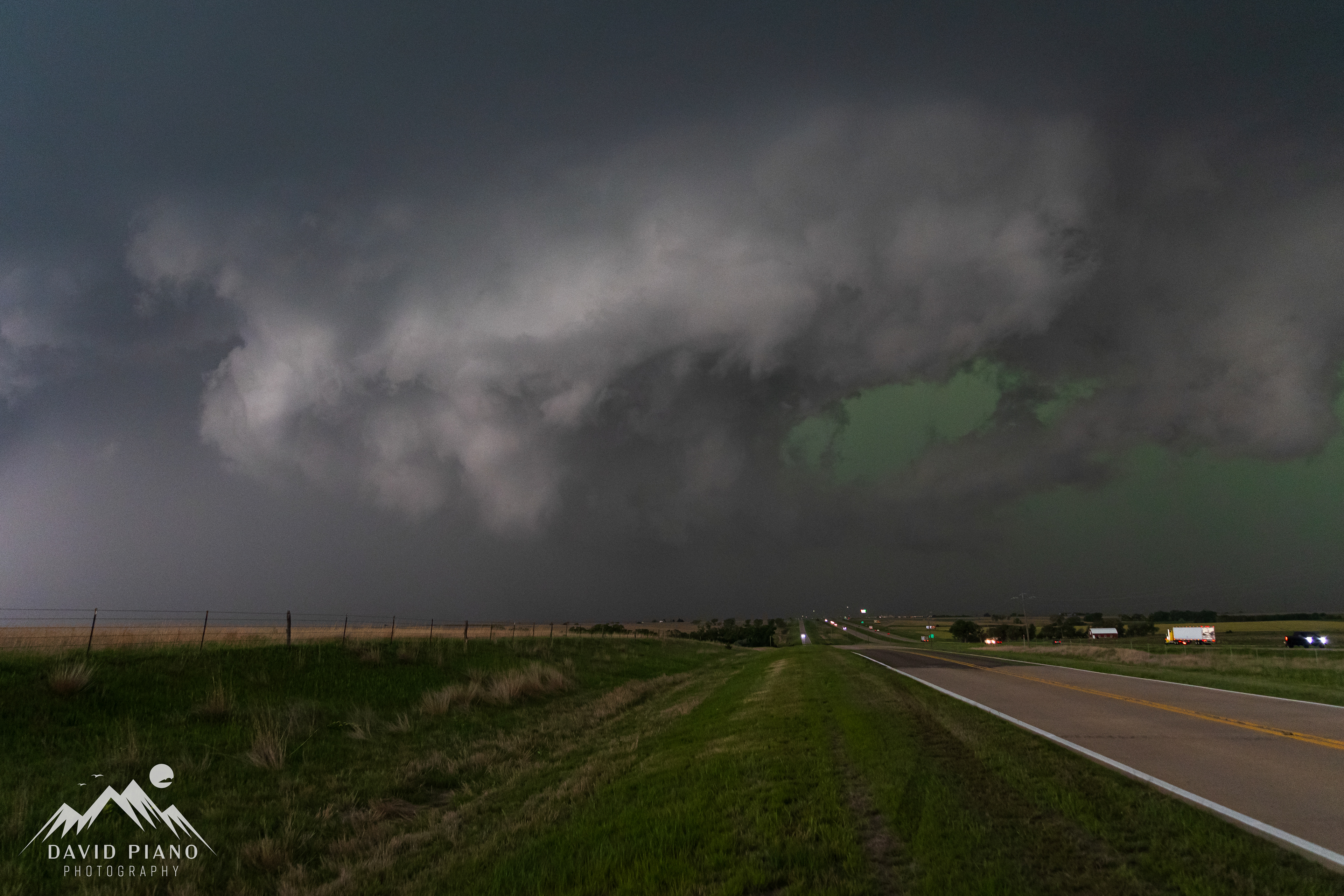 HP Supercell near Russell, KS