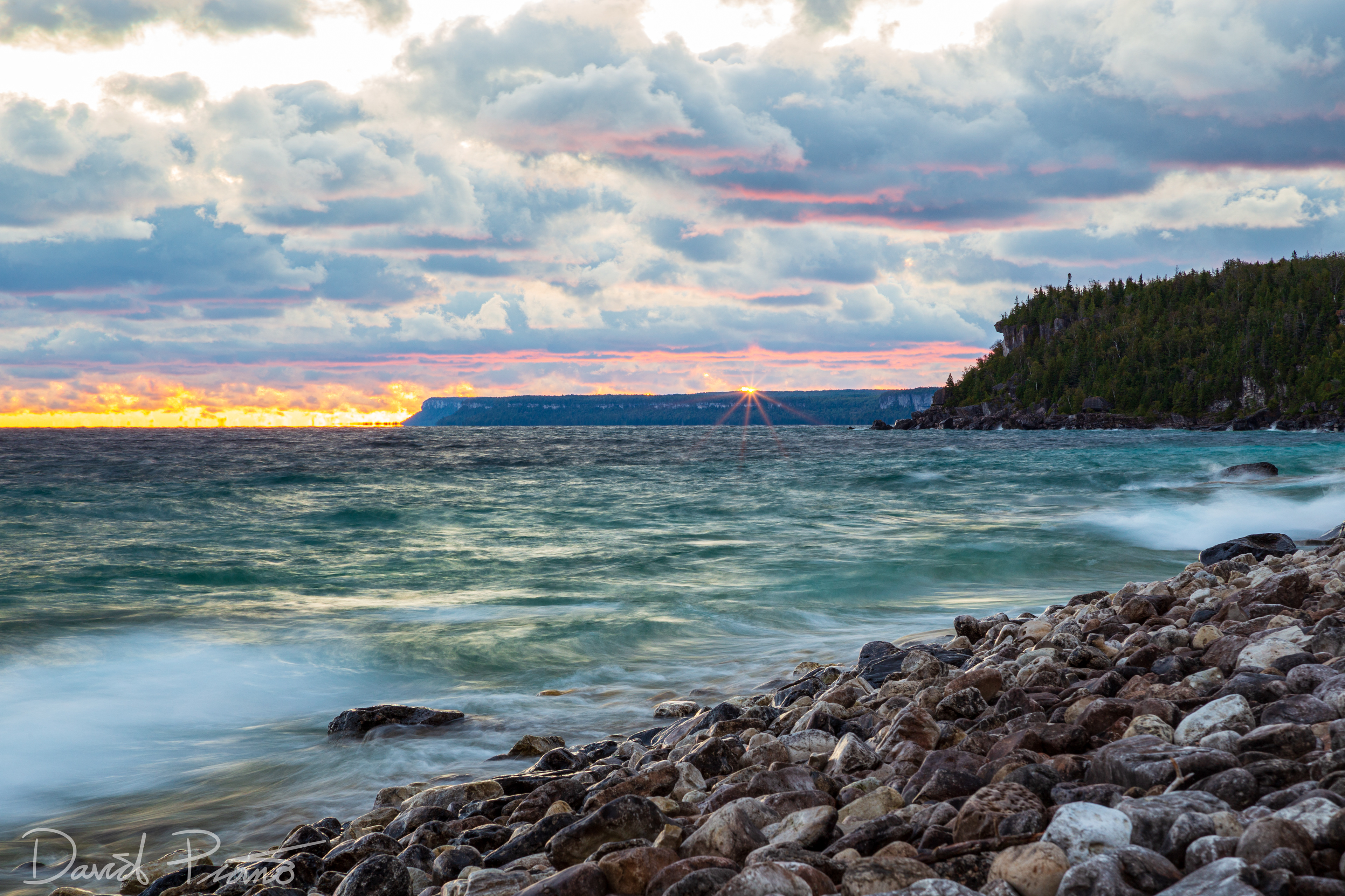 Sunrise on the Bruce Peninsula - 09/30/2017