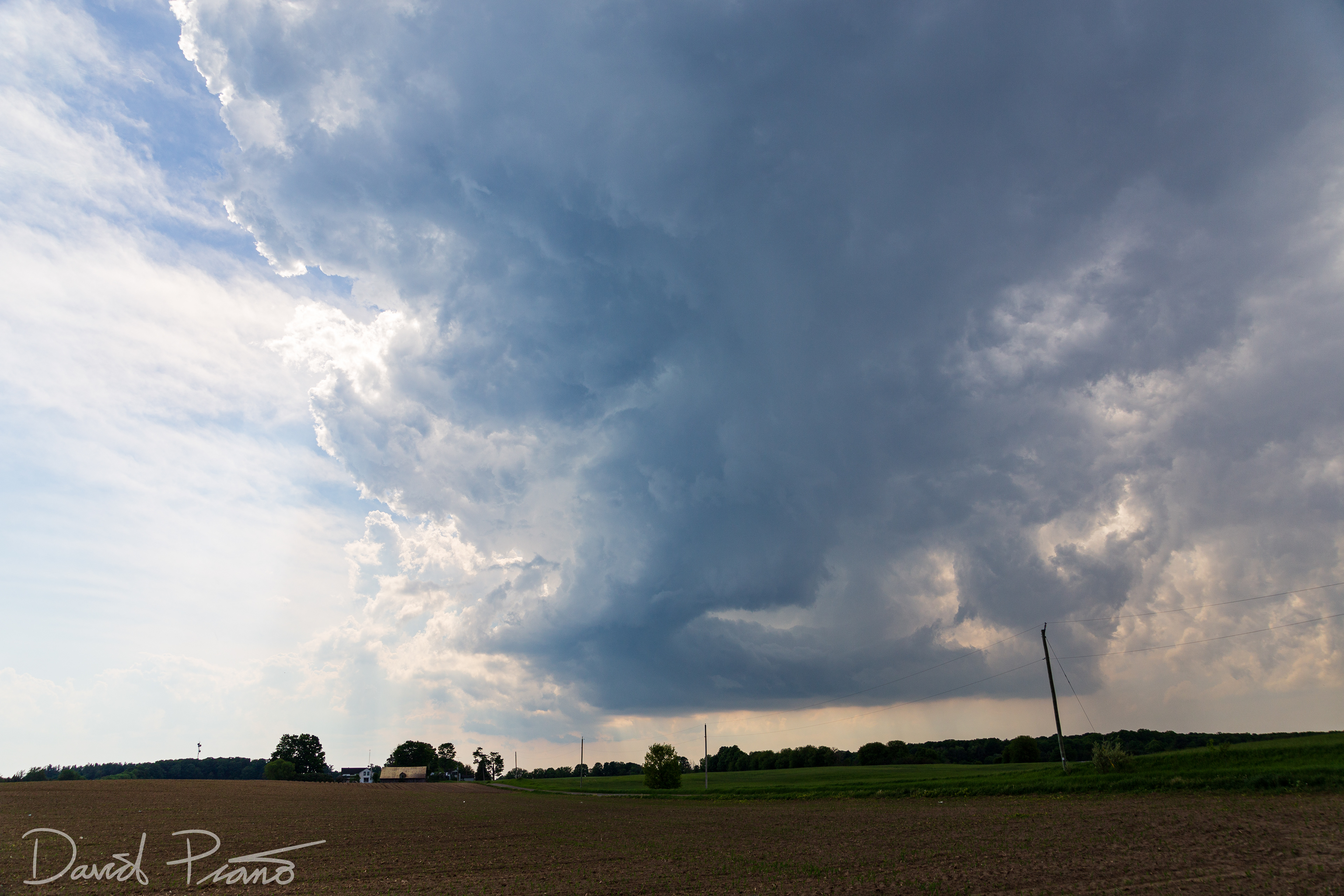 A rare Ontario LP supercell near Ballantrae - 