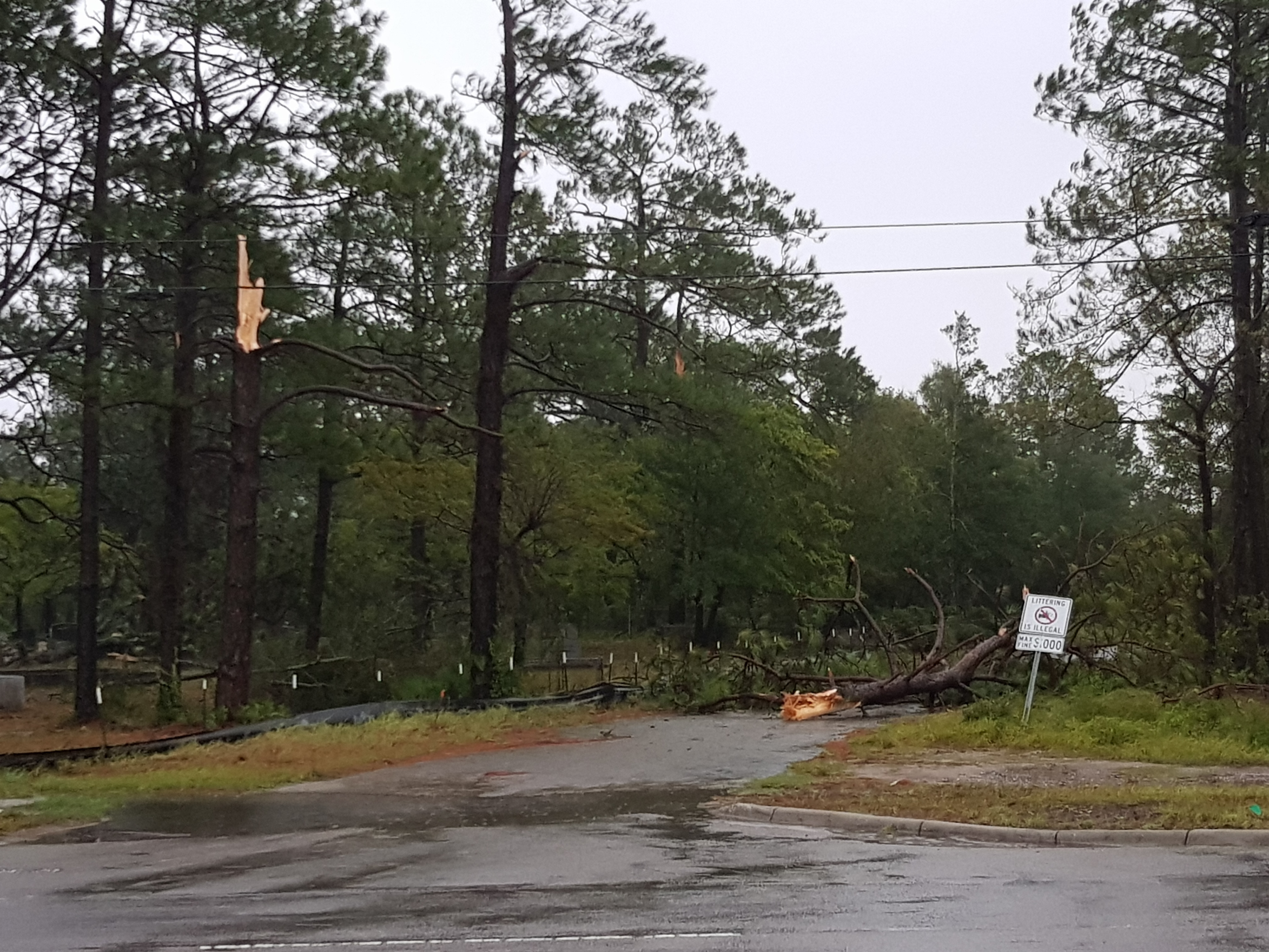 Damage in Wilmington, NC - 09/14/2018