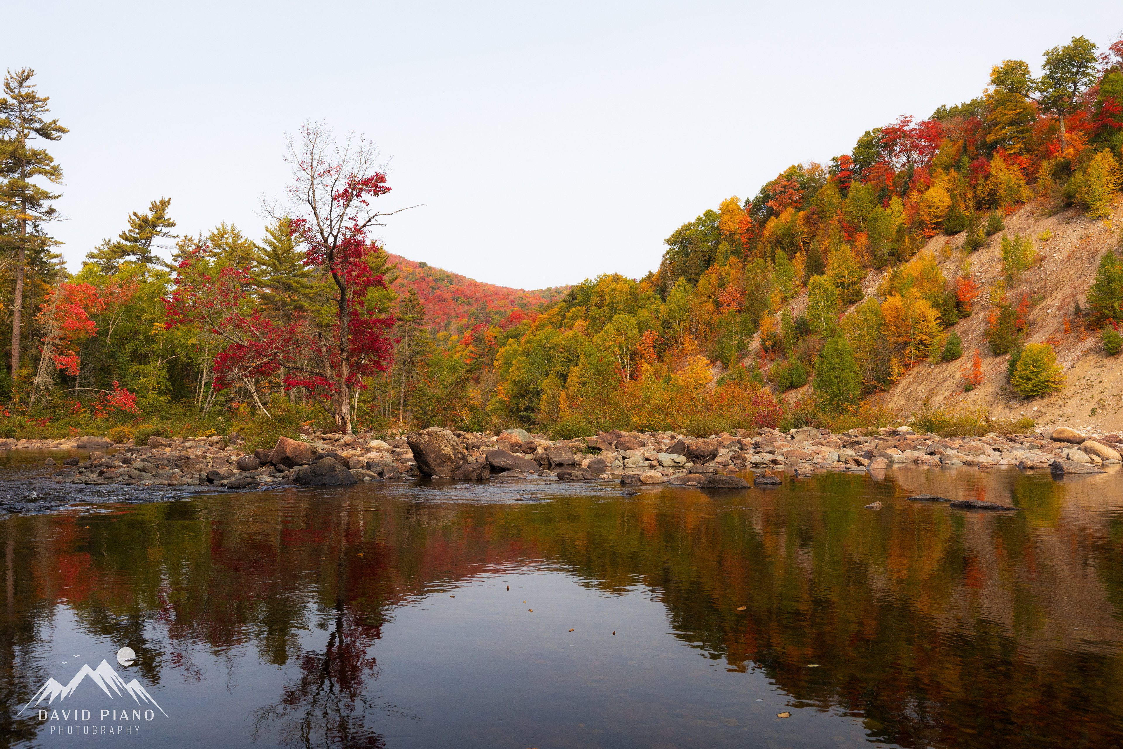 Fall colours on the Agawa River
