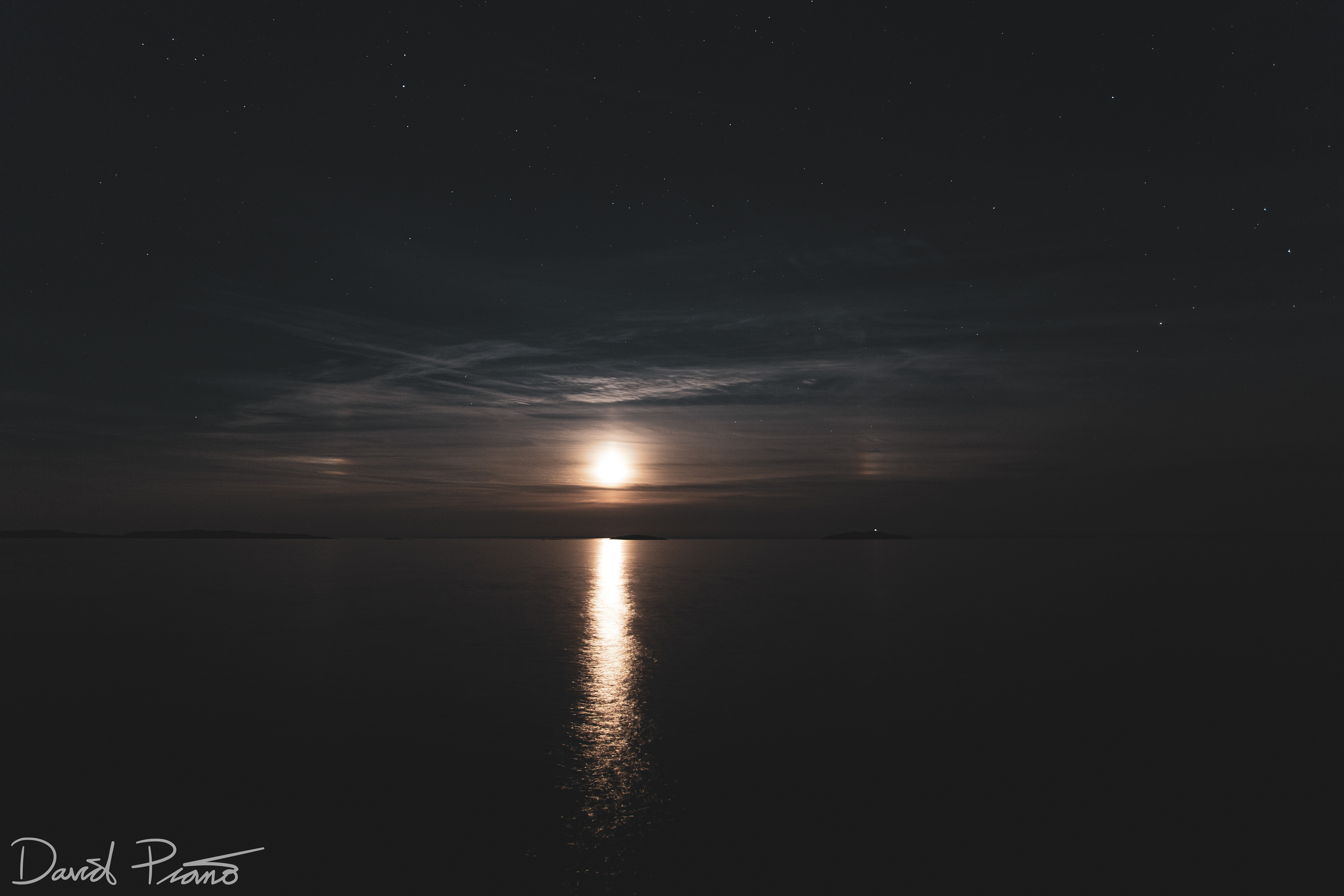 Tee Harbour at Night