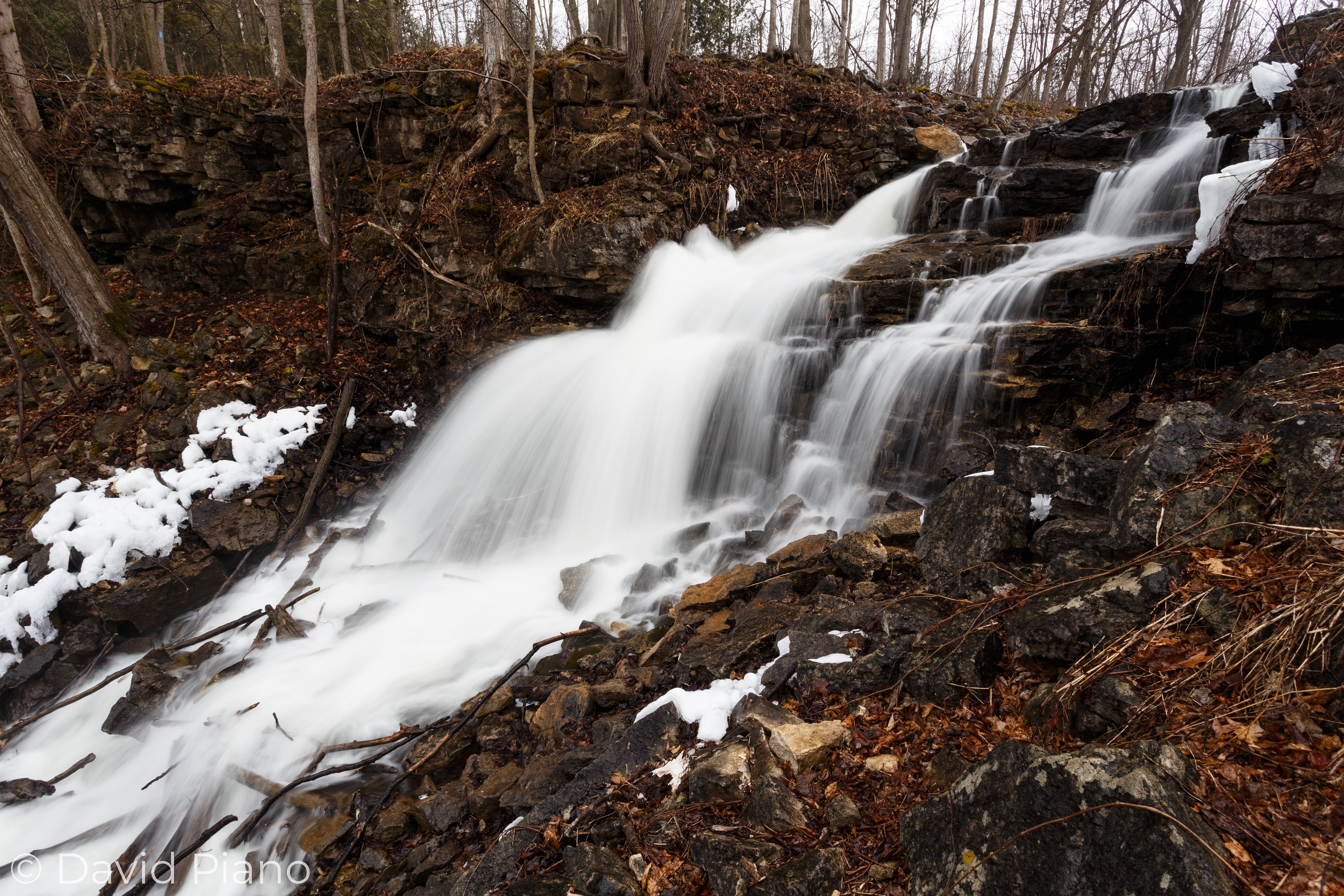 Hilton Reservoir Falls - April 2018