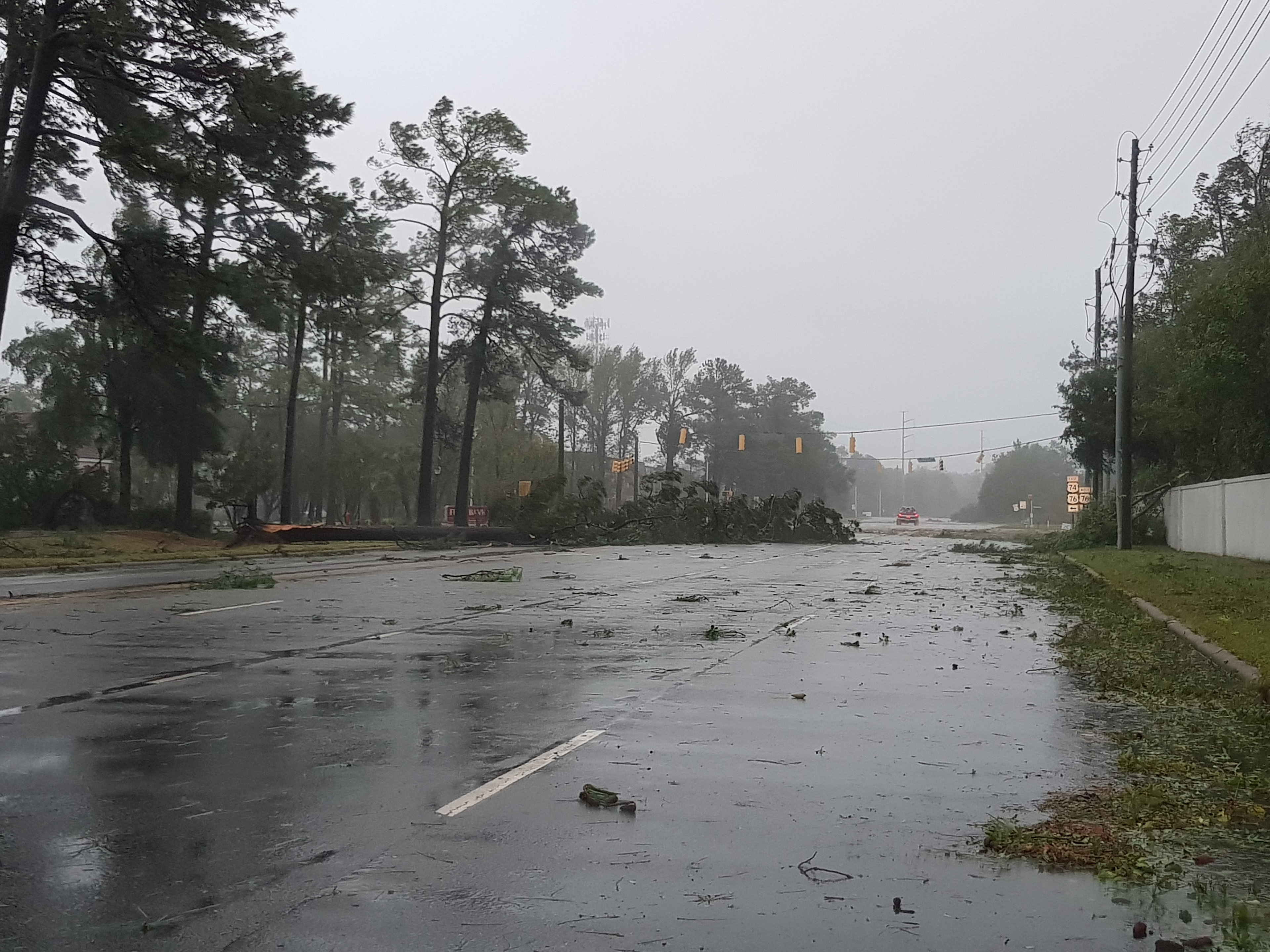 Damage in Wilmington, NC - 09/14/2018