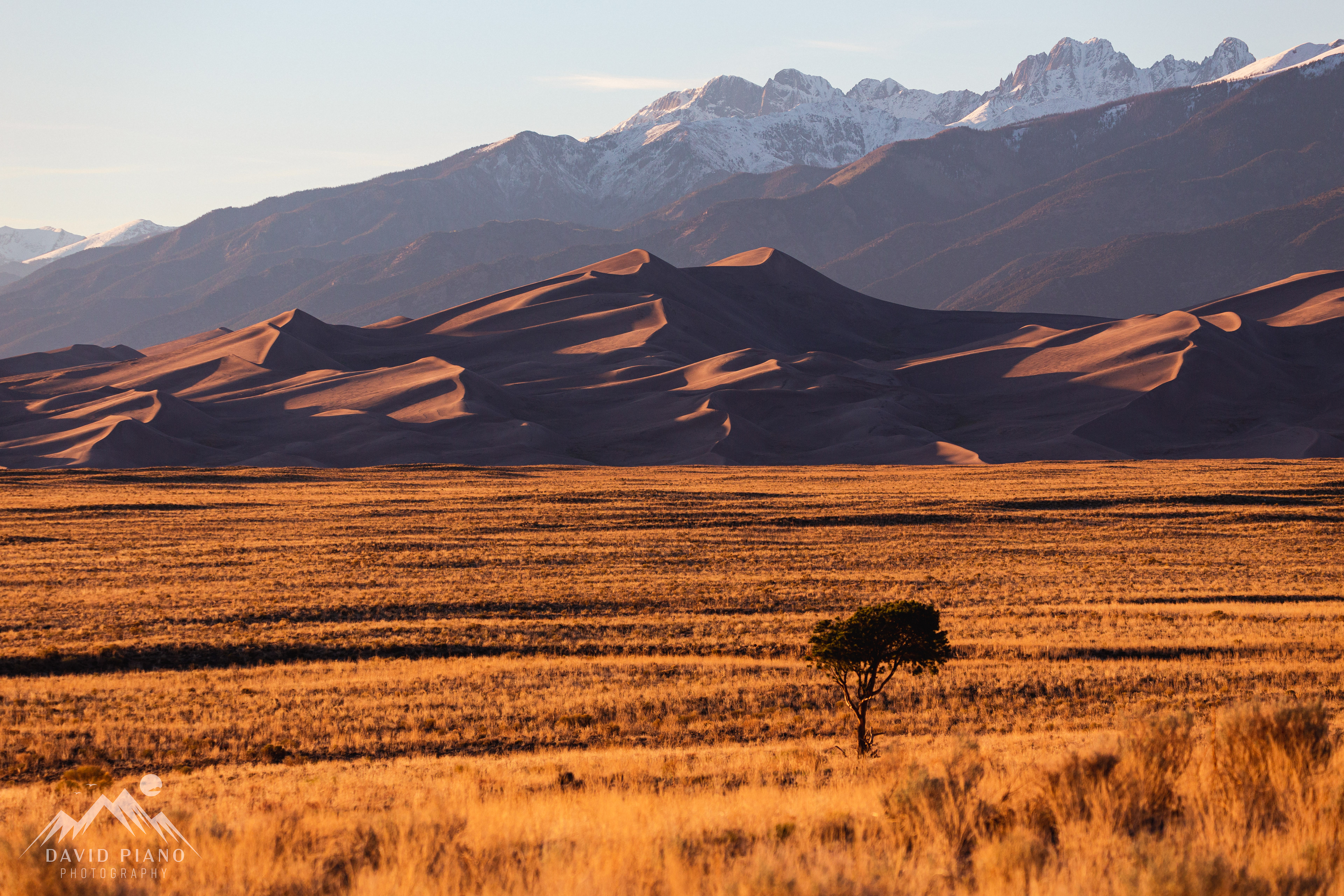 Great Sand Dunes at Sunset