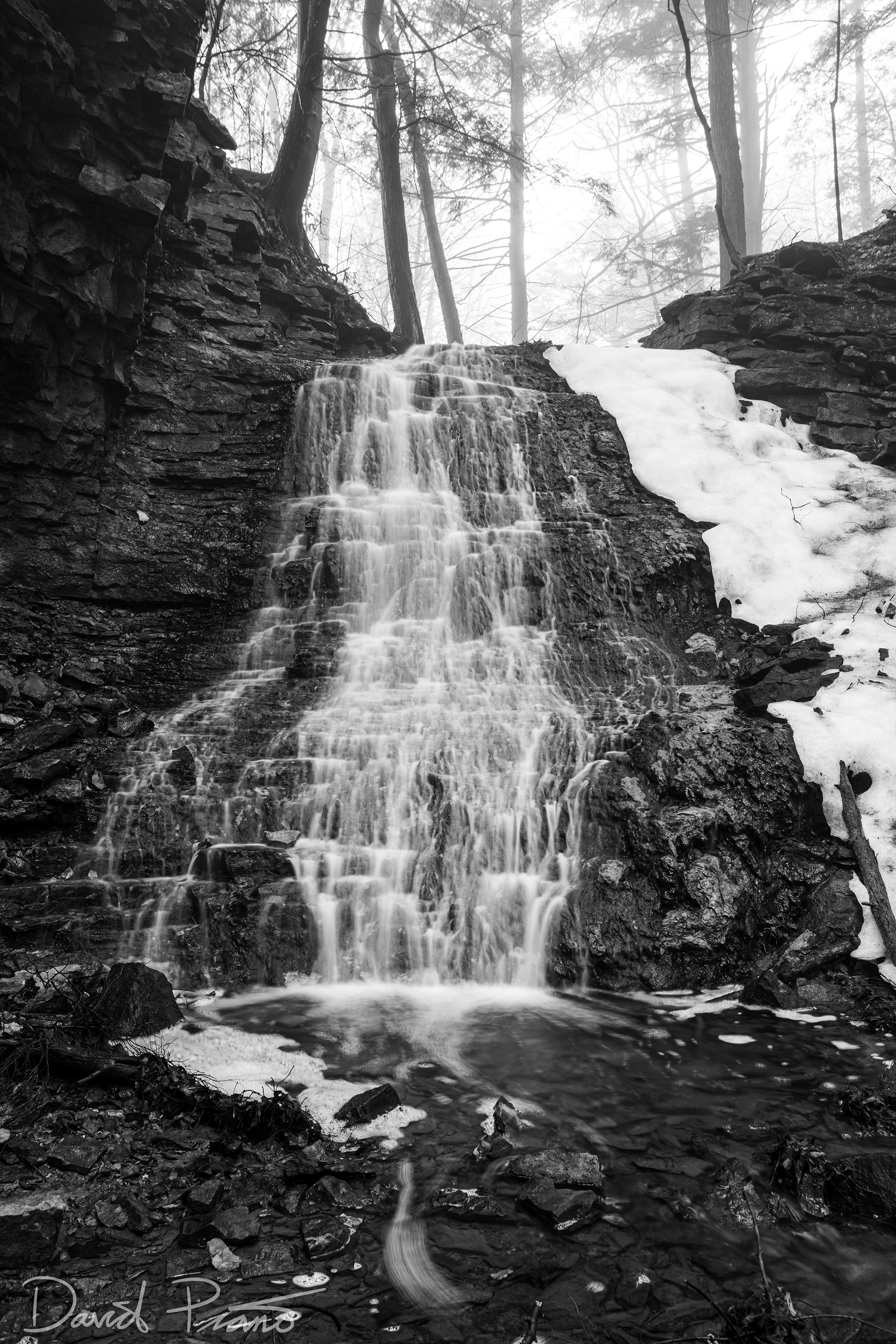 Shaver Falls - Ancaster, ON - January 2017