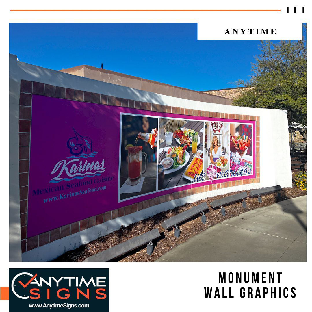 Karina's Mexican Seafood Mall Advertisement