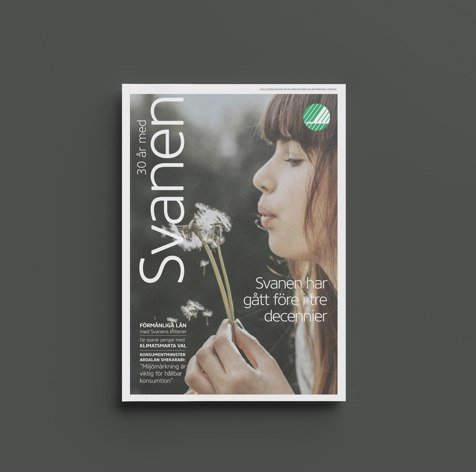 Tidningsbilaga - Svanen
