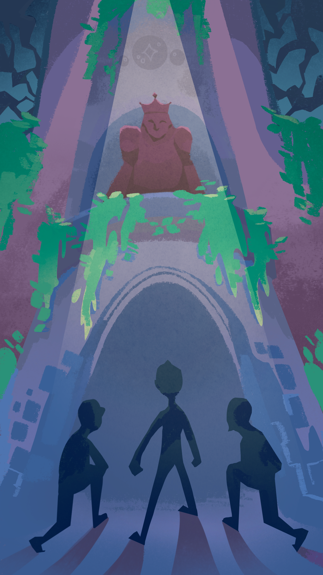 Three courageous young men were implored by the King to retrieve a rumoured shining globe hidden deep below the planet’s surface. This mission was our kingdom’s last hope.