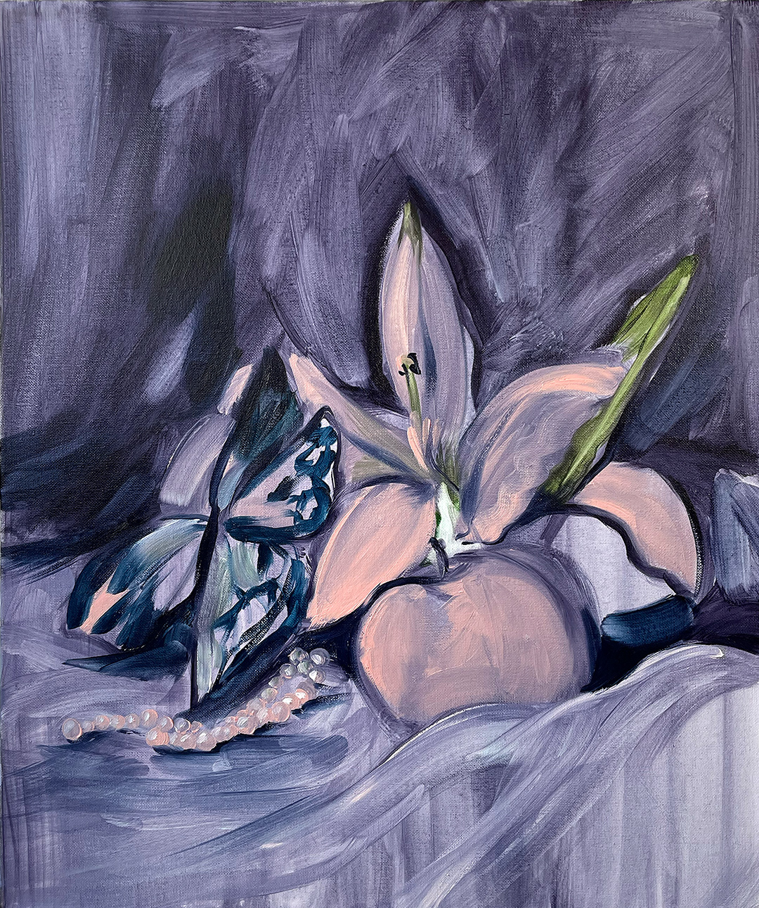 Still life, 2025, oil on canvas, 55 x 46 cm