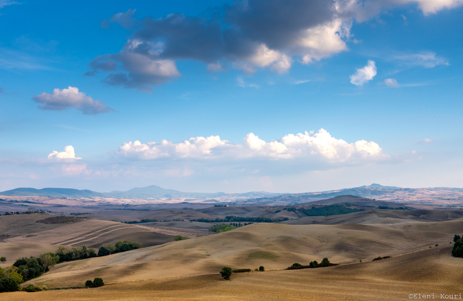 Landscape around Pienza