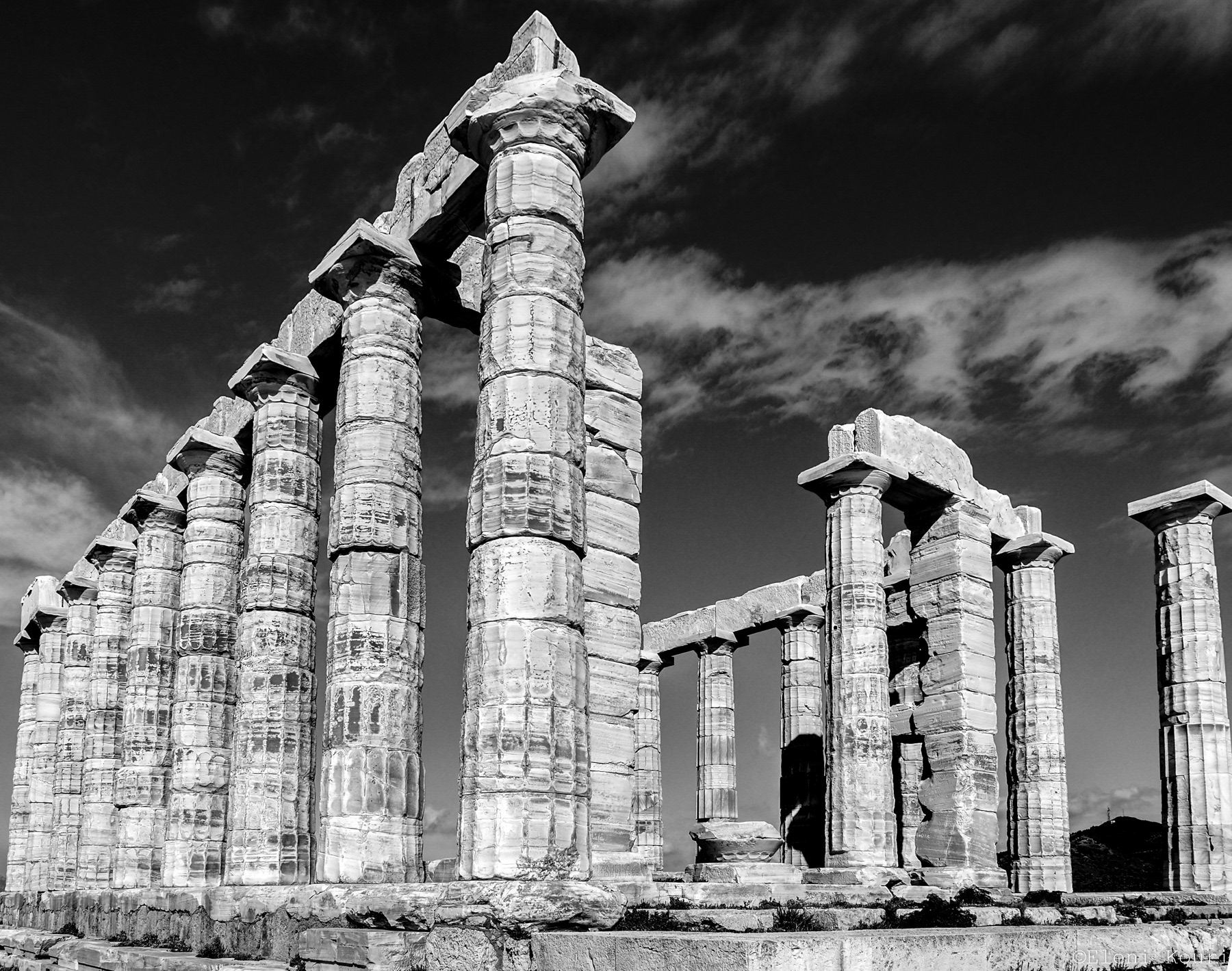 Greece-Sounio-The temple of Poseidon