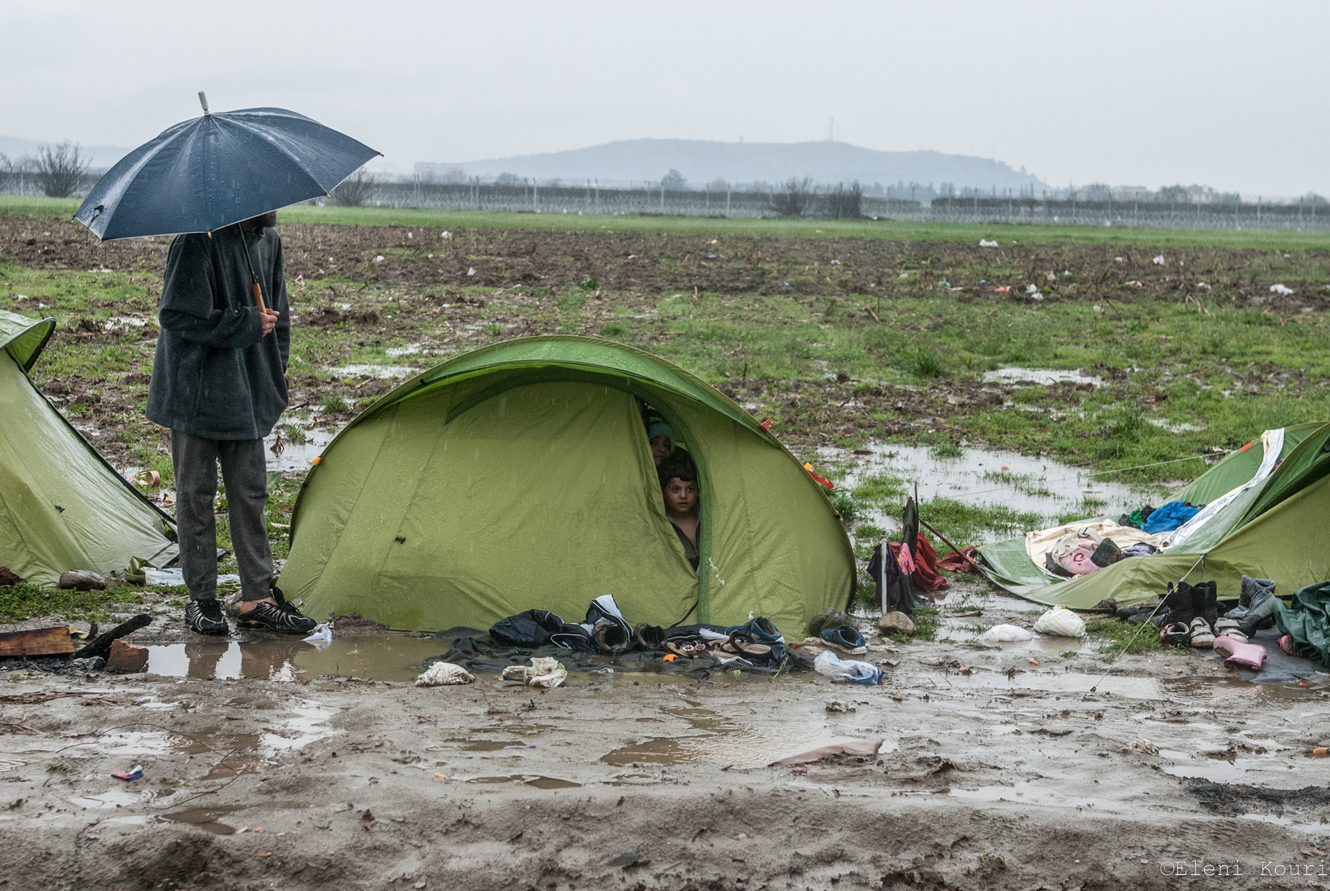 Idomeni Refugees Camp 