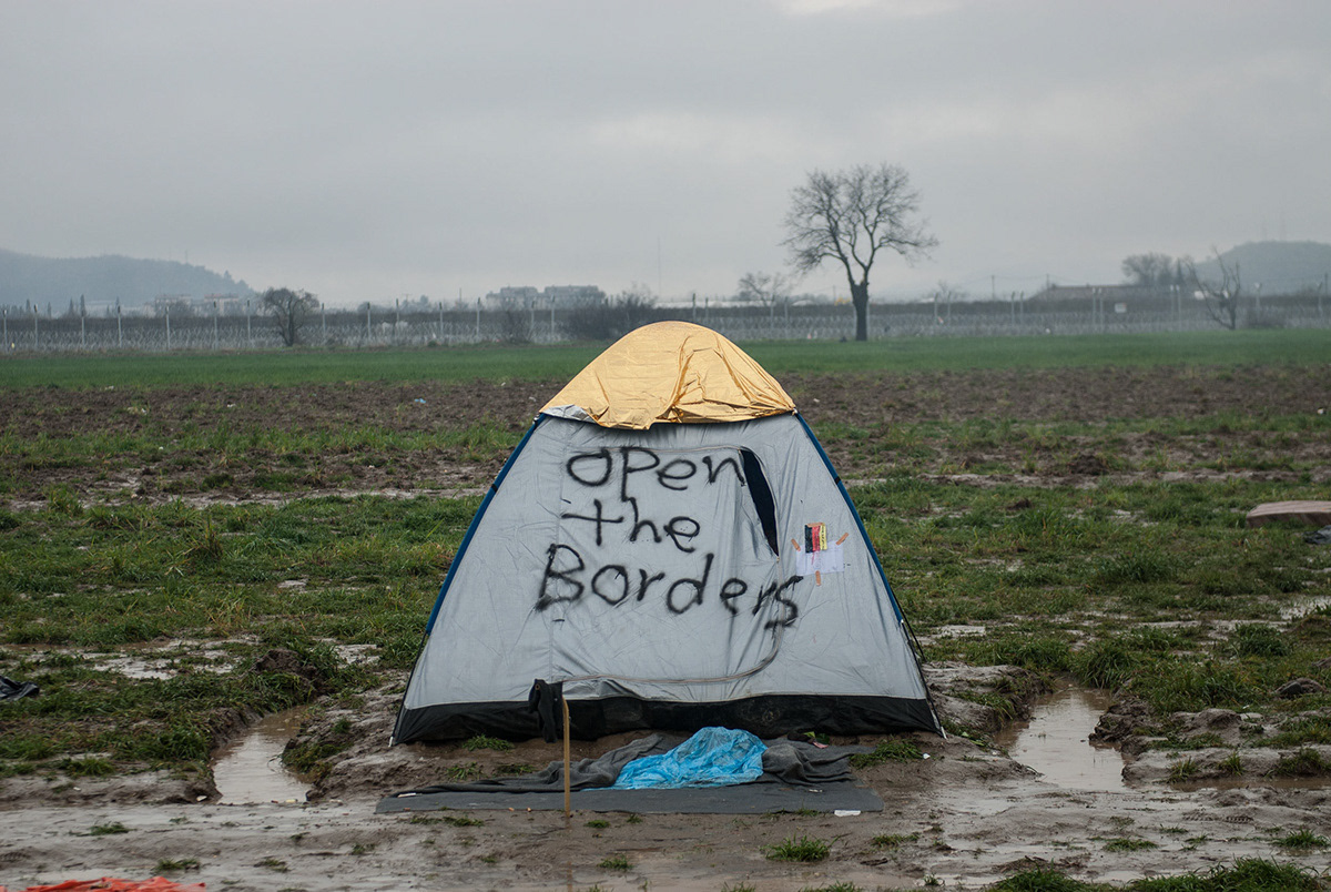 Idomeni Refugees Camp 