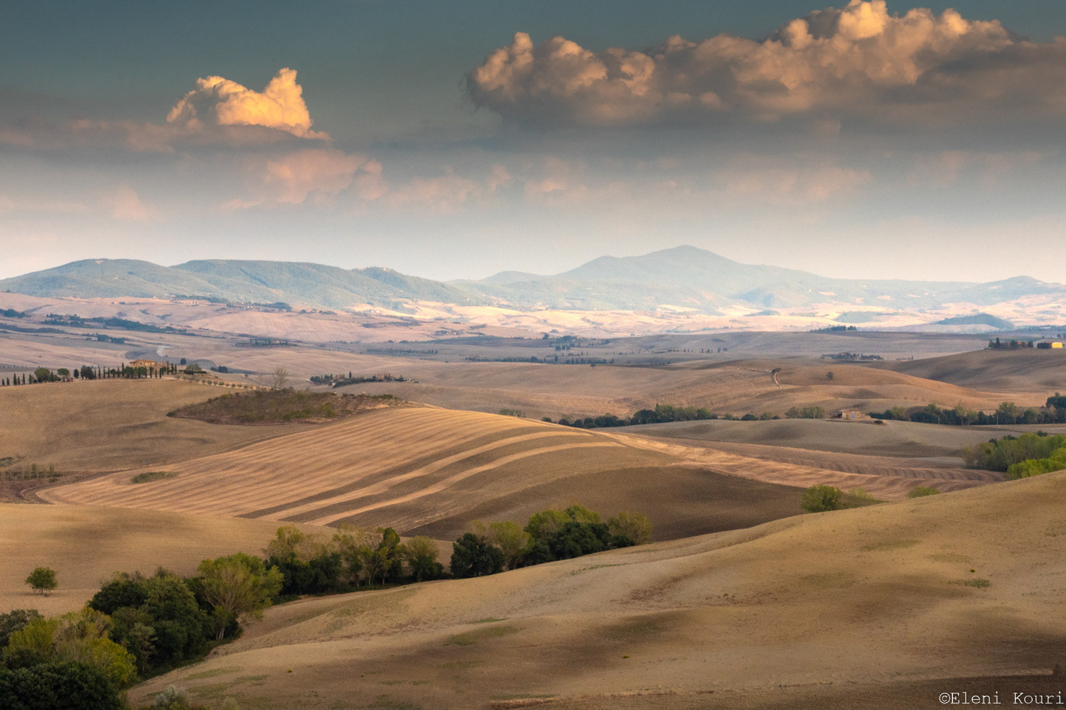 Landscape around Pienza