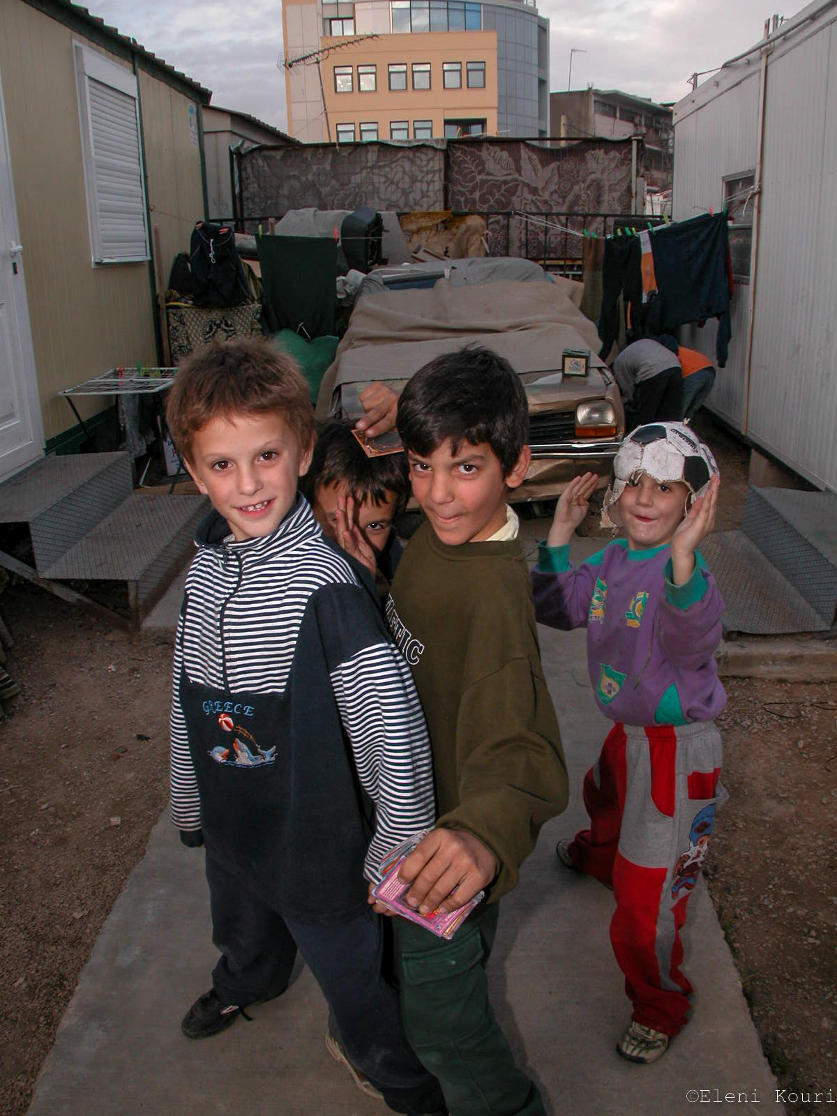 Greece - earthquake victims