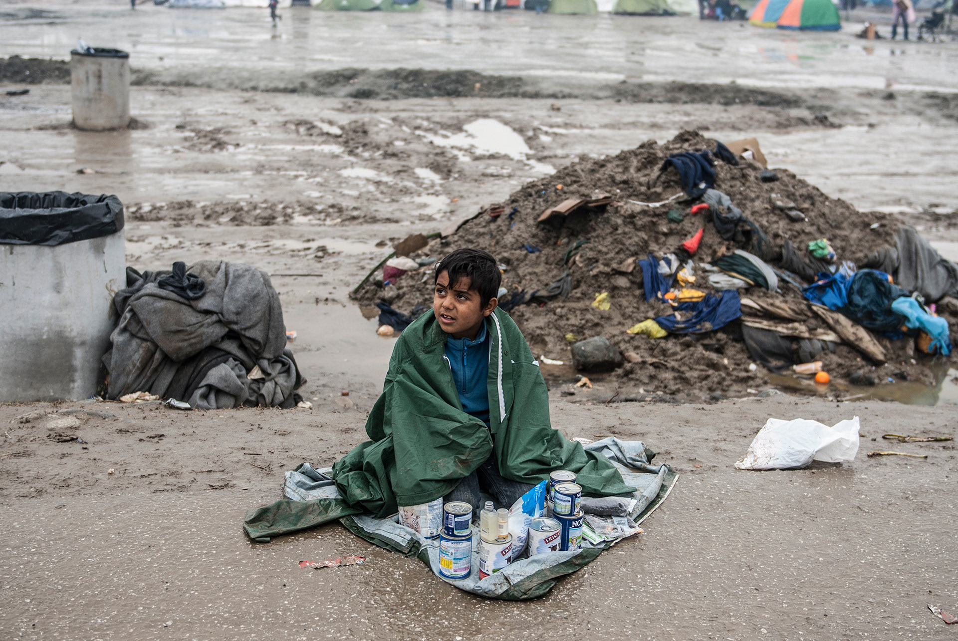 Idomeni Refugees Camp 