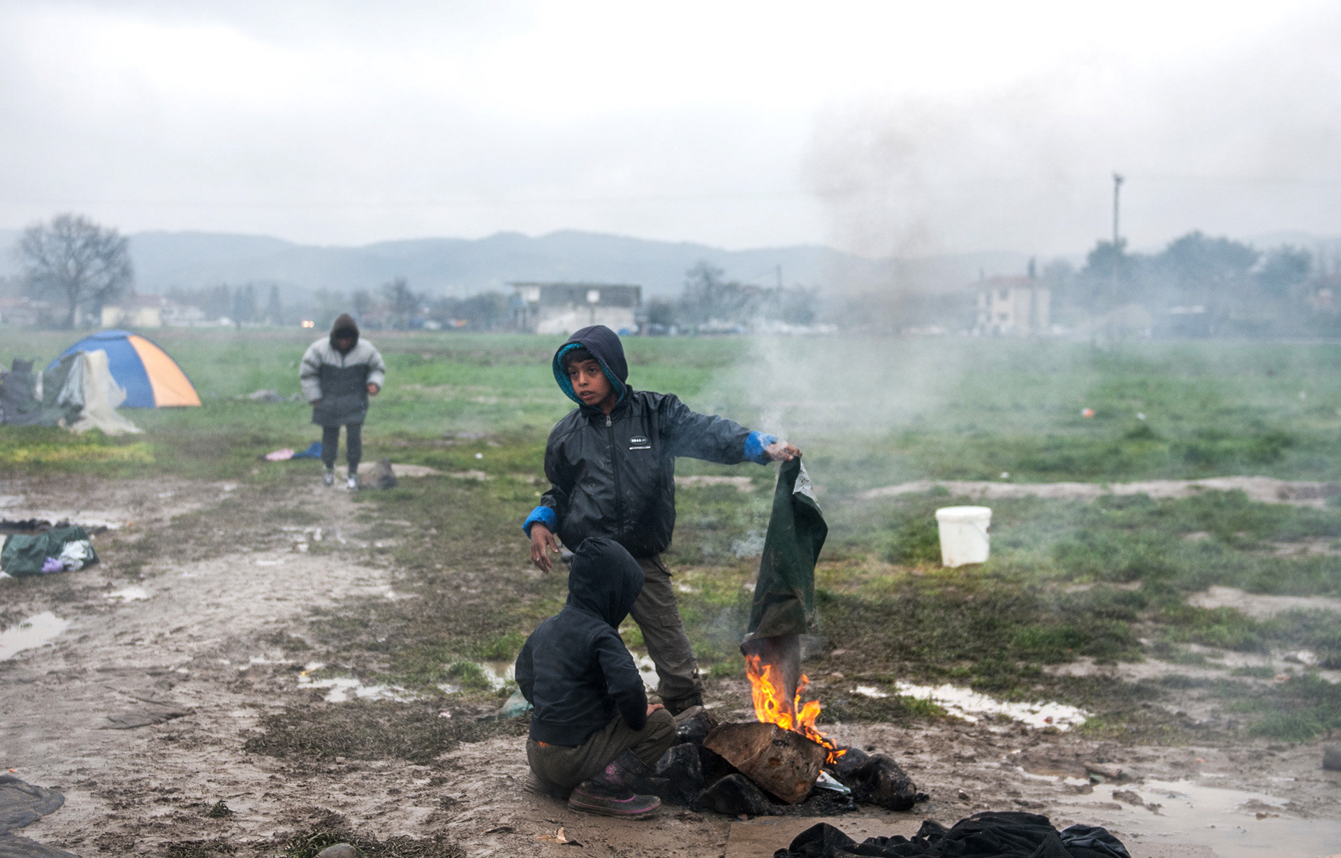 Idomeni Refugees Camp 