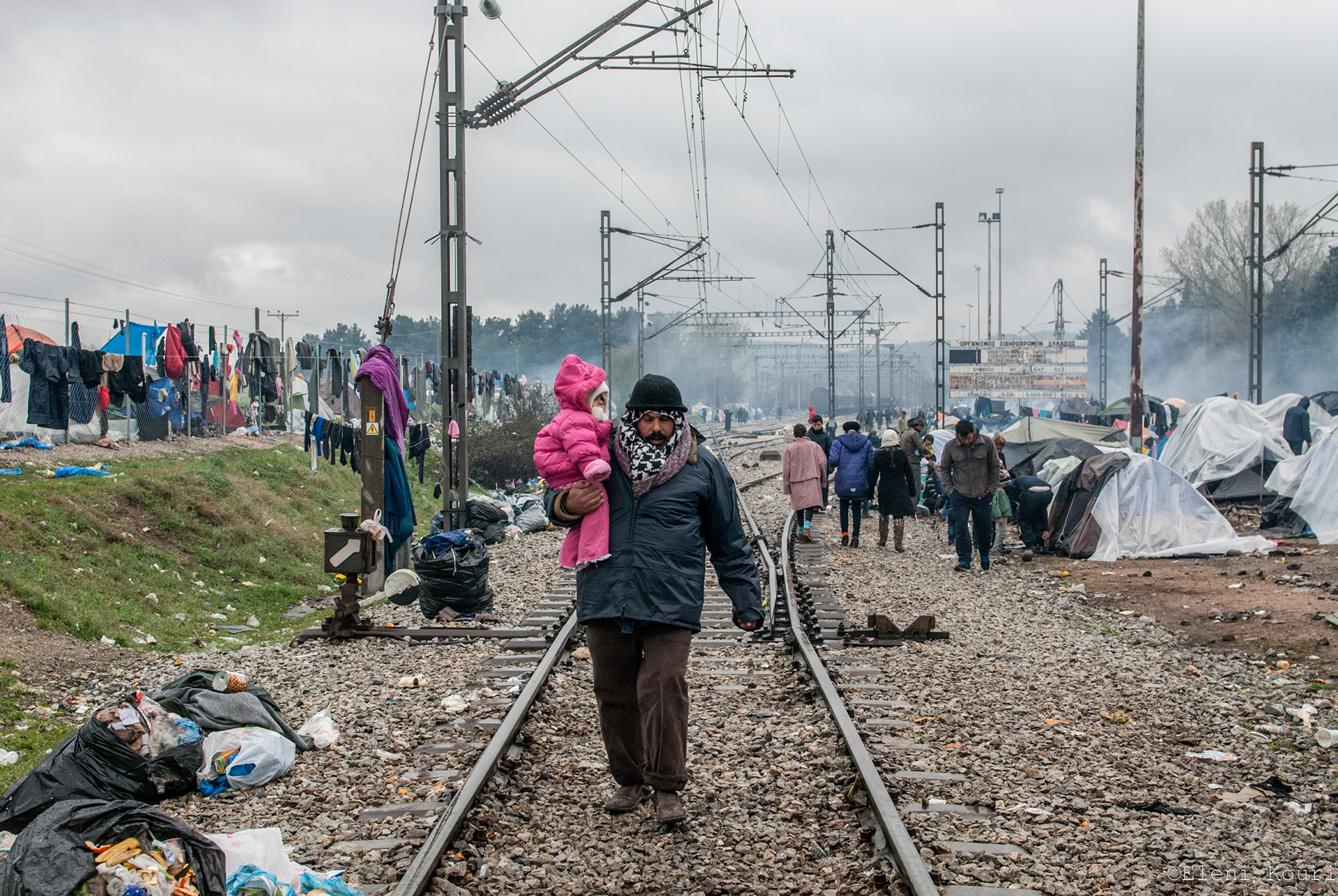 Idomeni Refugees Camp 