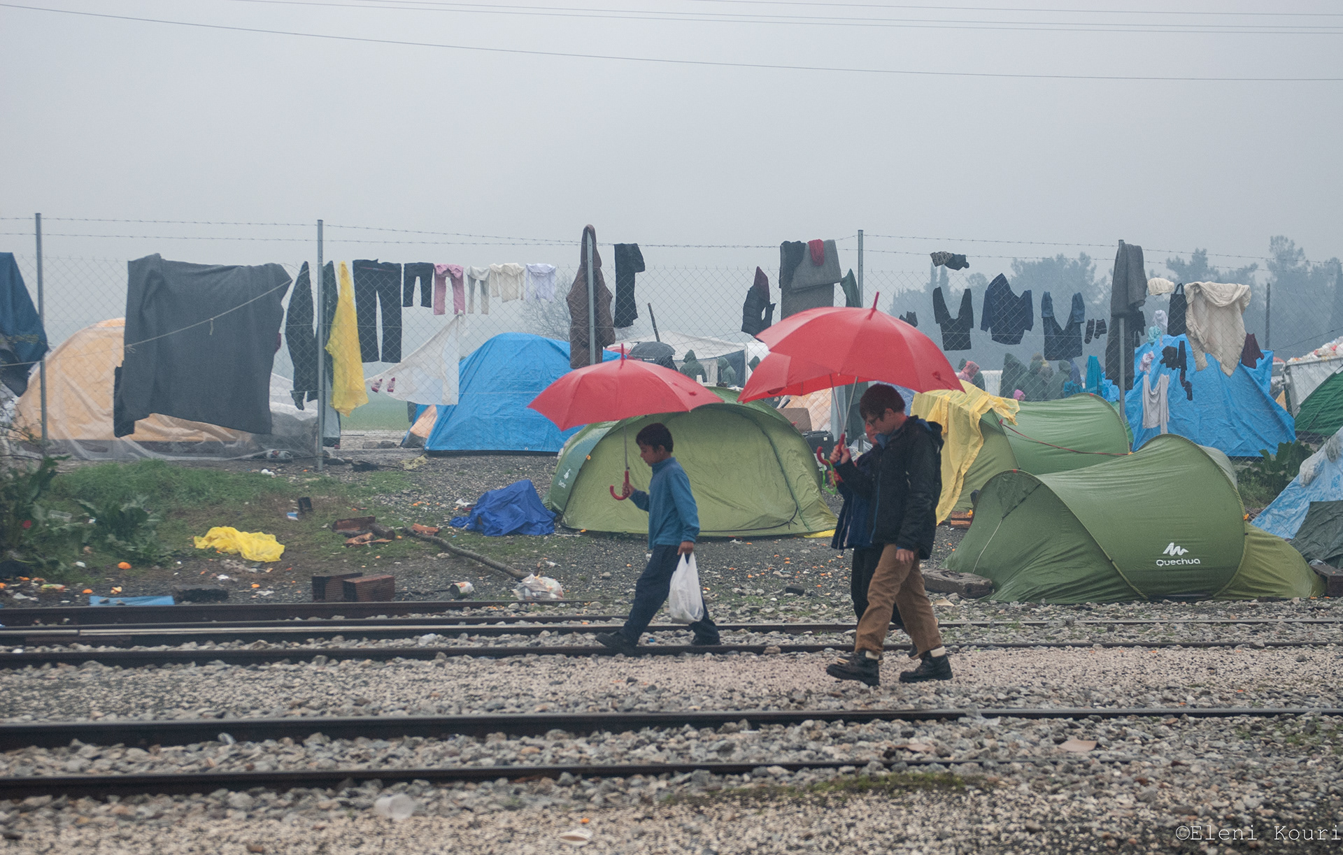 Idomeni Refugees Camp 