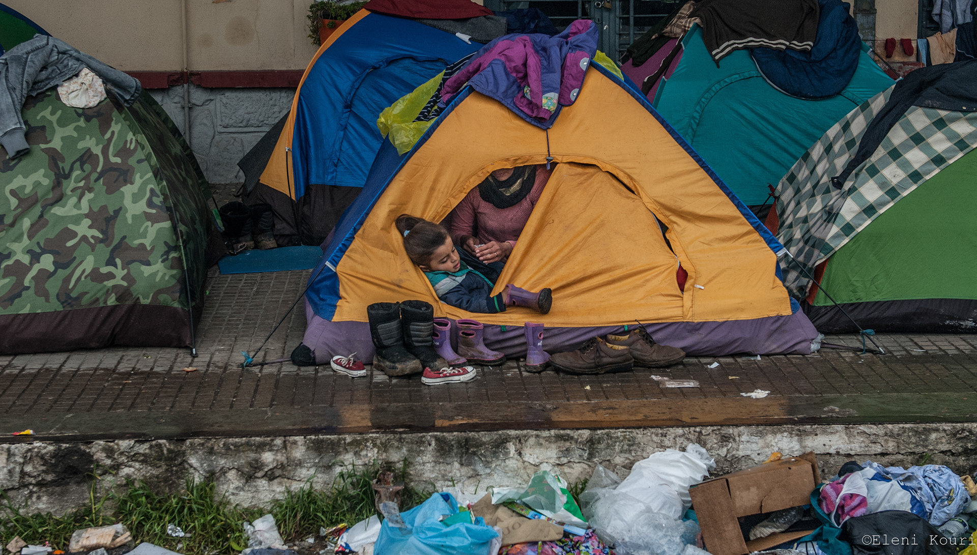 Idomeni Refugees Camp 