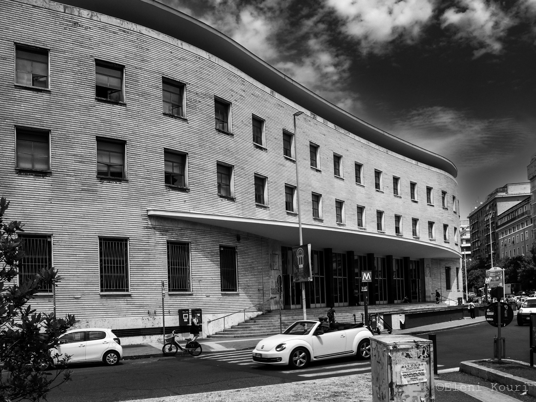 Palazzo delle poste di piazza Bologna - Rome