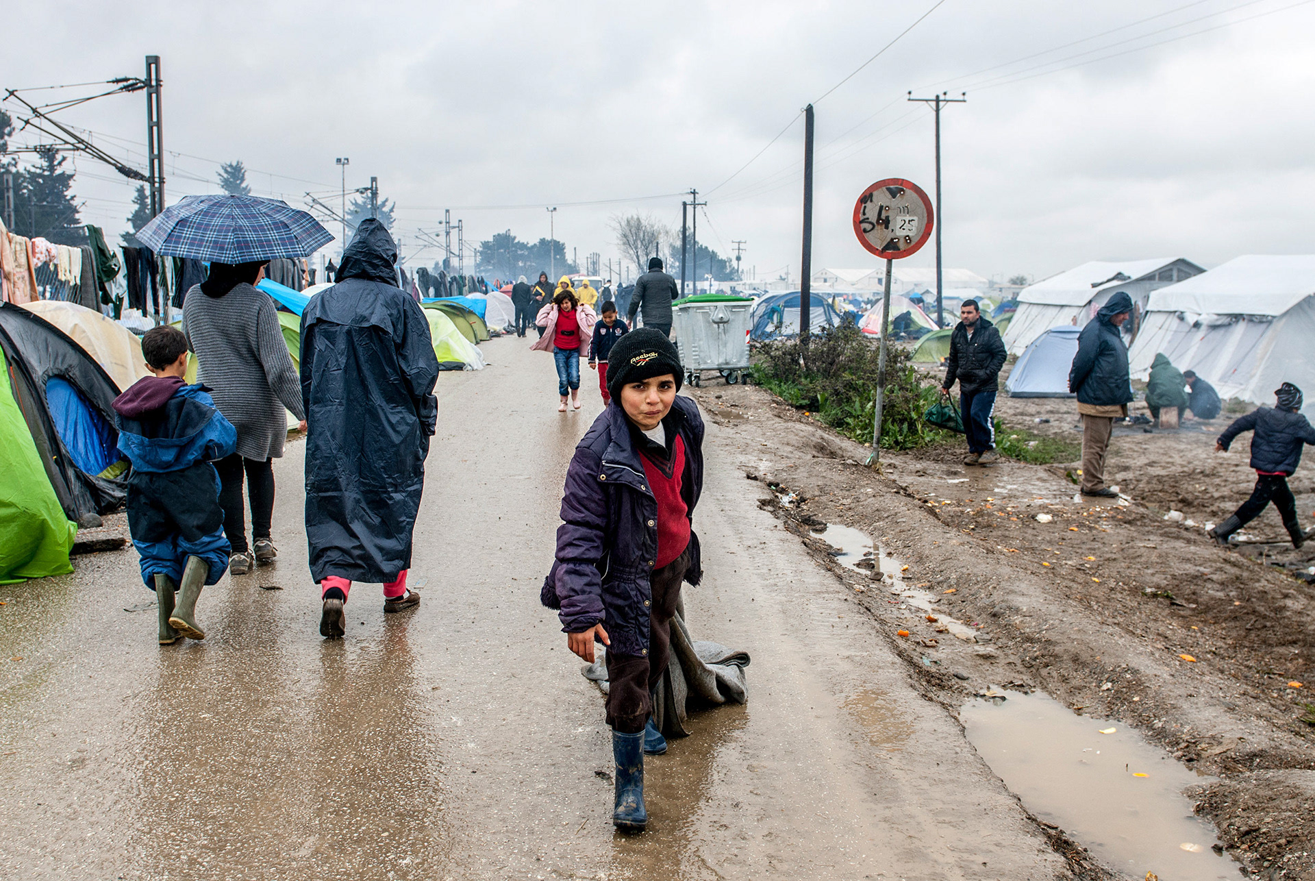 Idomeni Refugees Camp 