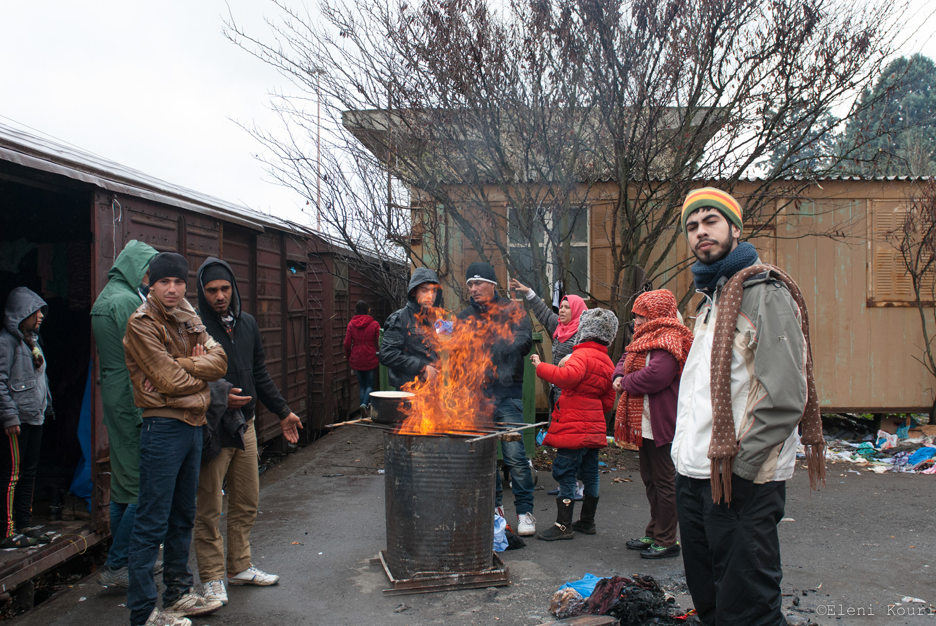 Idomeni Refugees Camp 