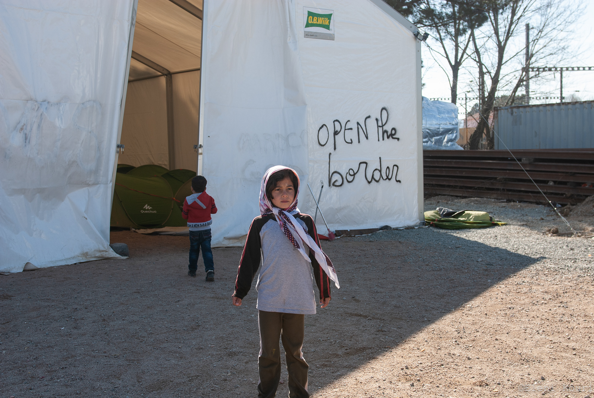 Idomeni Refugees Camp 