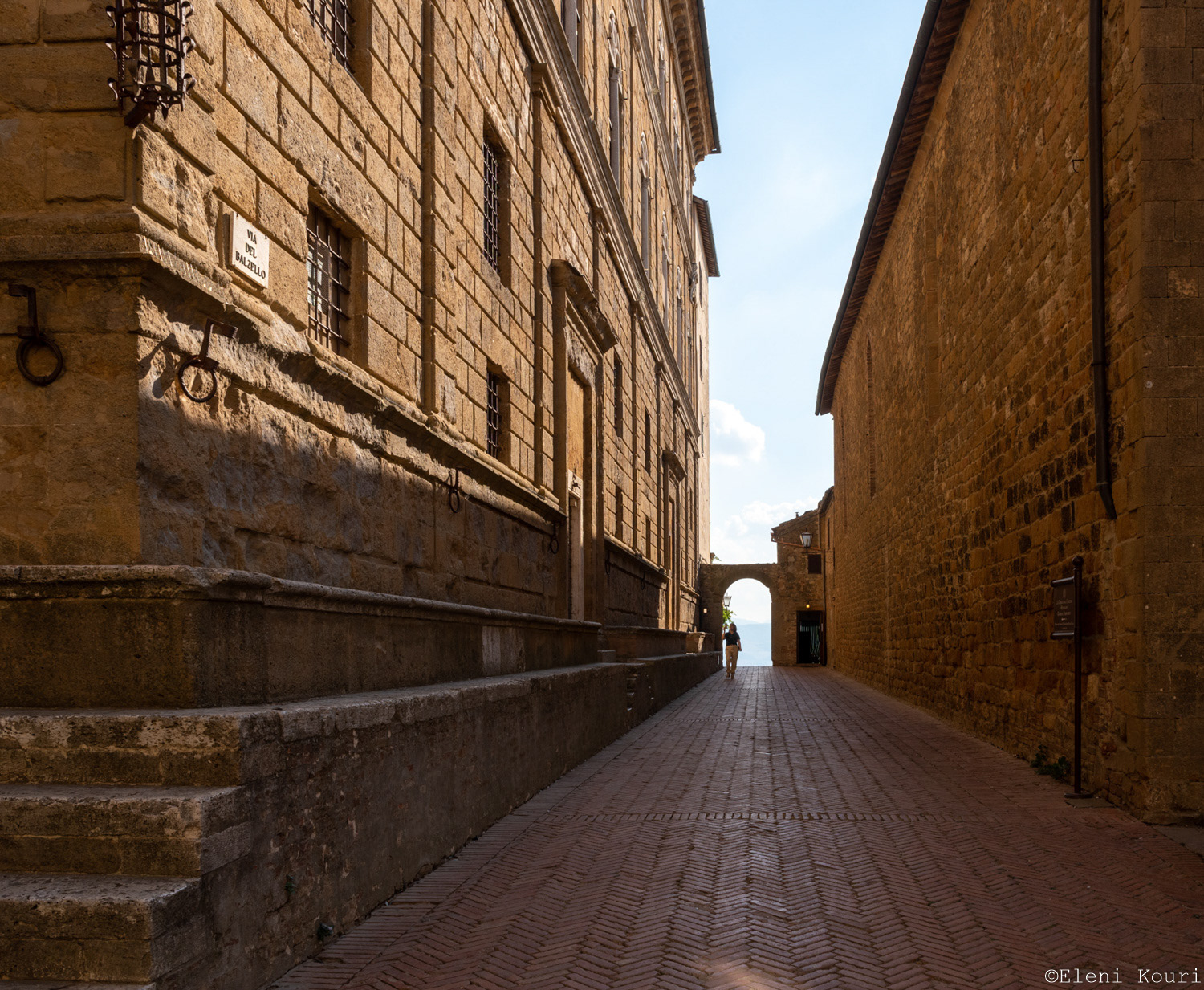 Pienza, piazza Pio II
