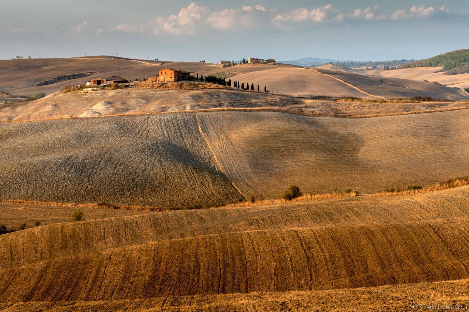 Landscape around Pienza