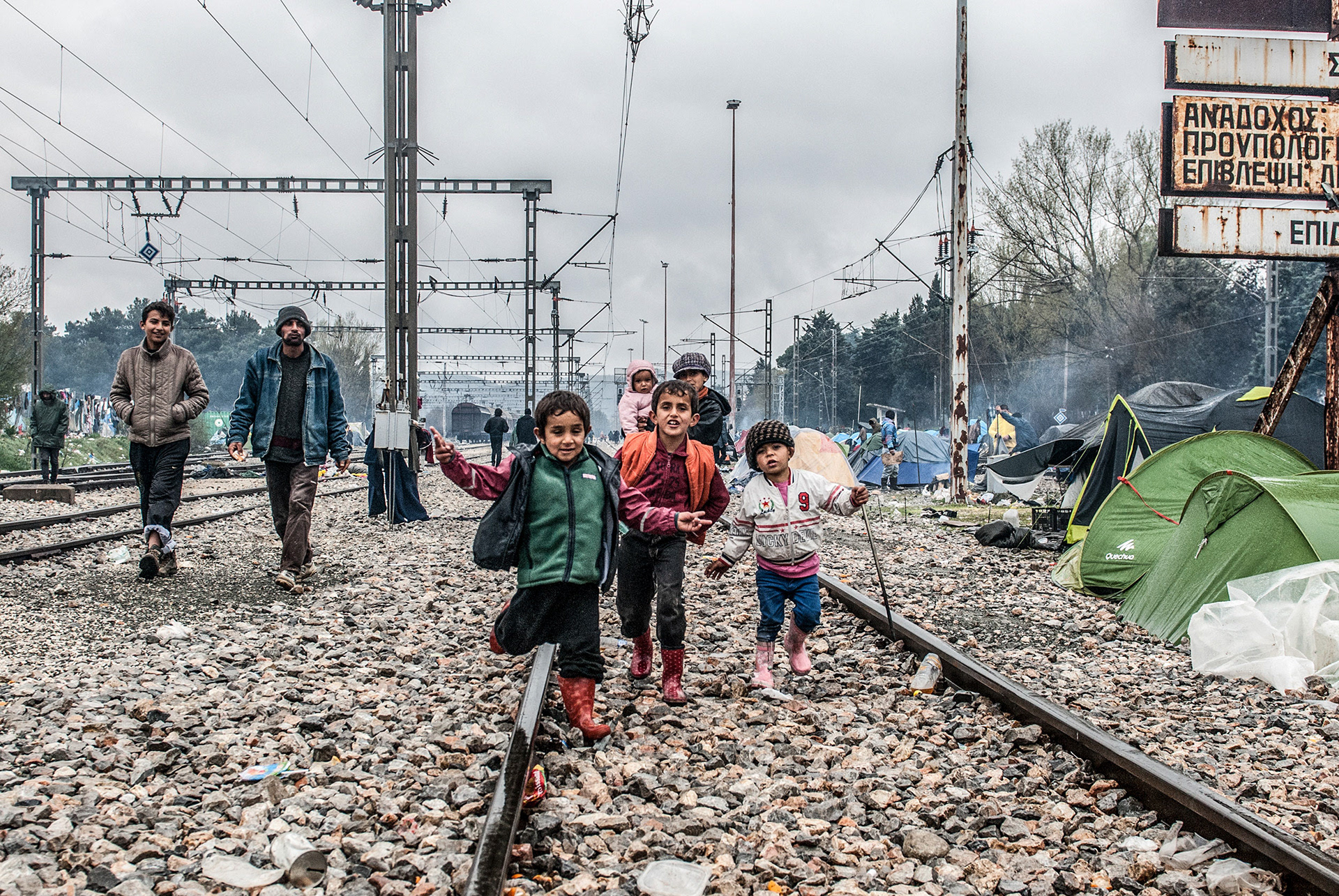 Idomeni Refugees Camp 