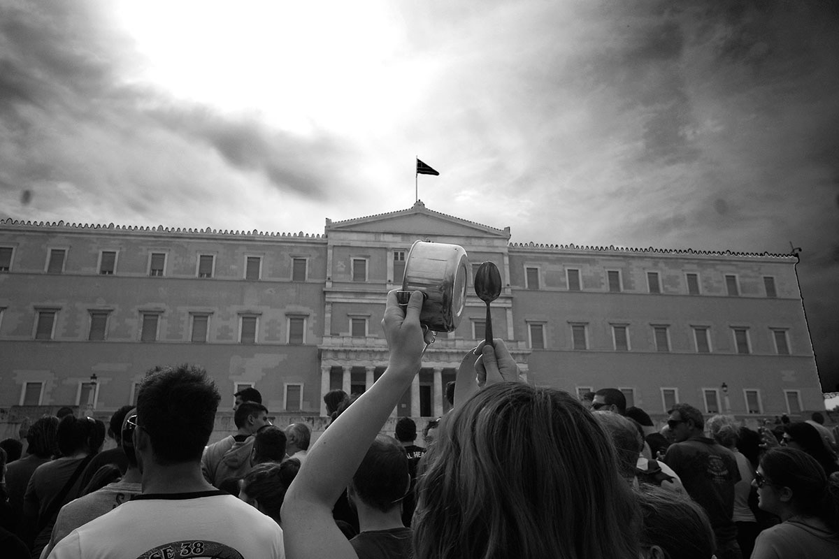 Athens - demonstration