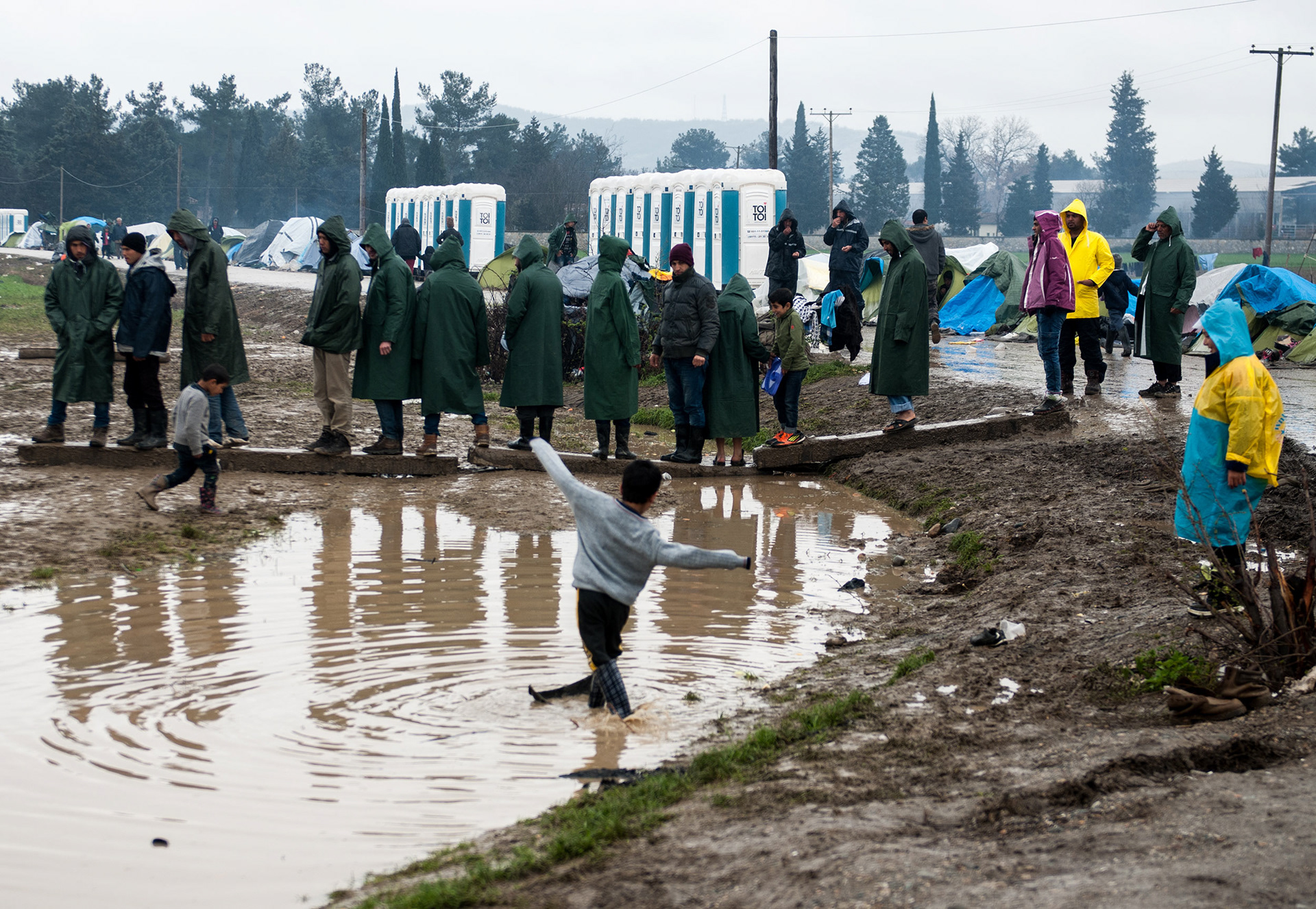 Idomeni Refugees Camp 