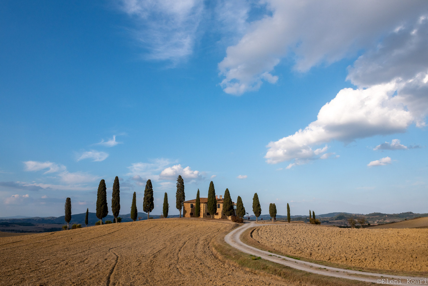 Landscape around Pienza