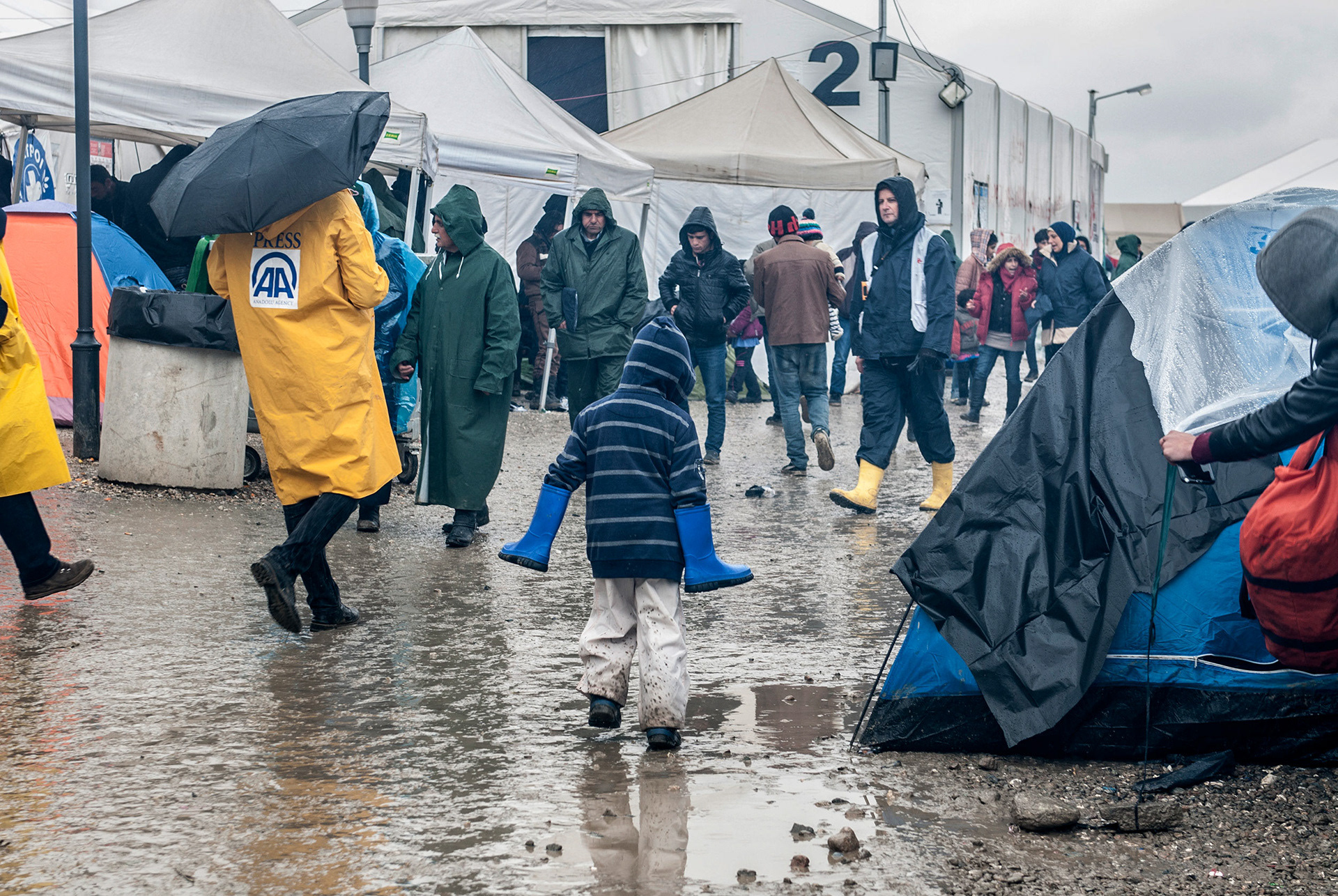 Idomeni Refugees Camp 