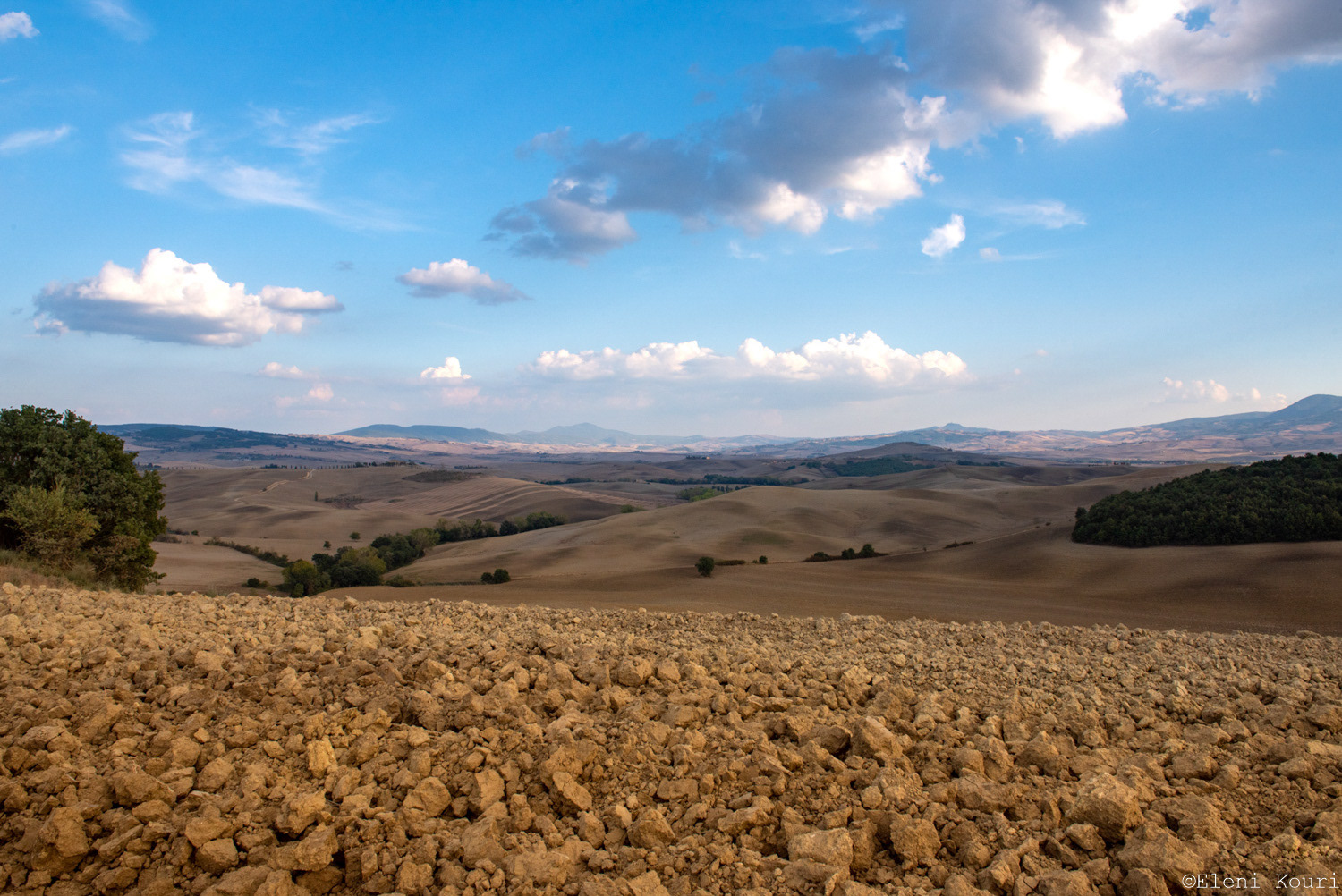 Landscape around Pienza