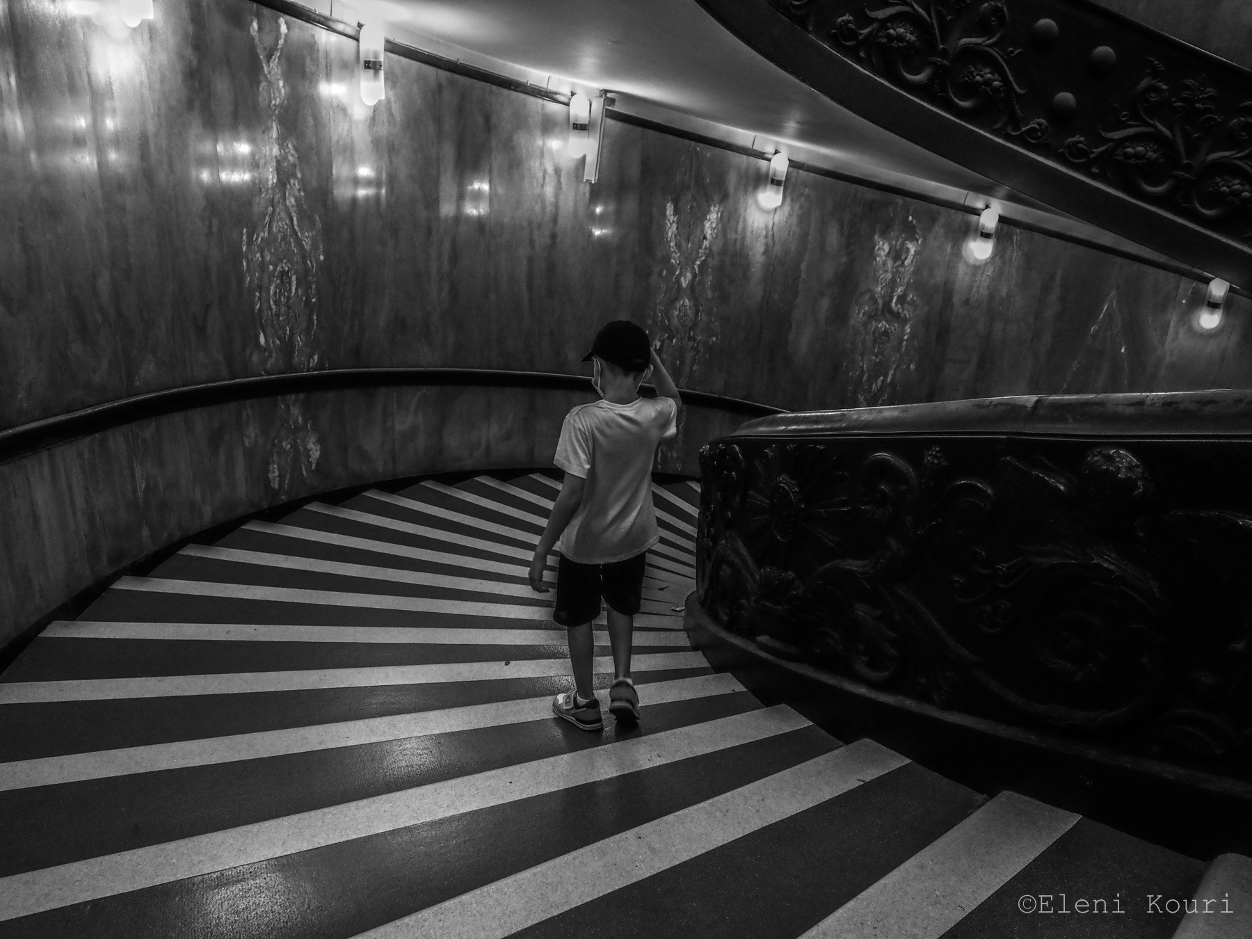 Momo staircase - Vatican museum