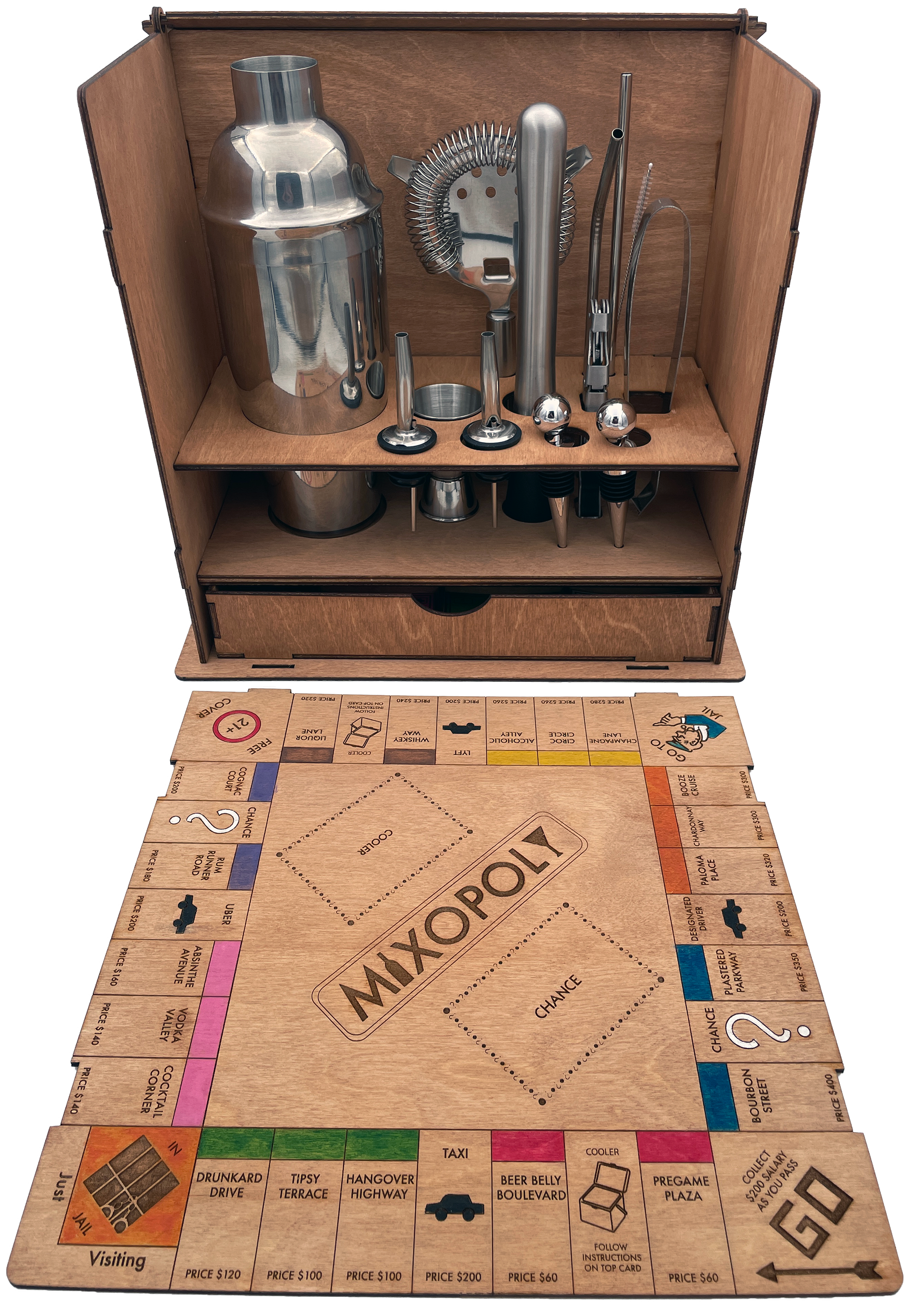 Cocktail kit and game