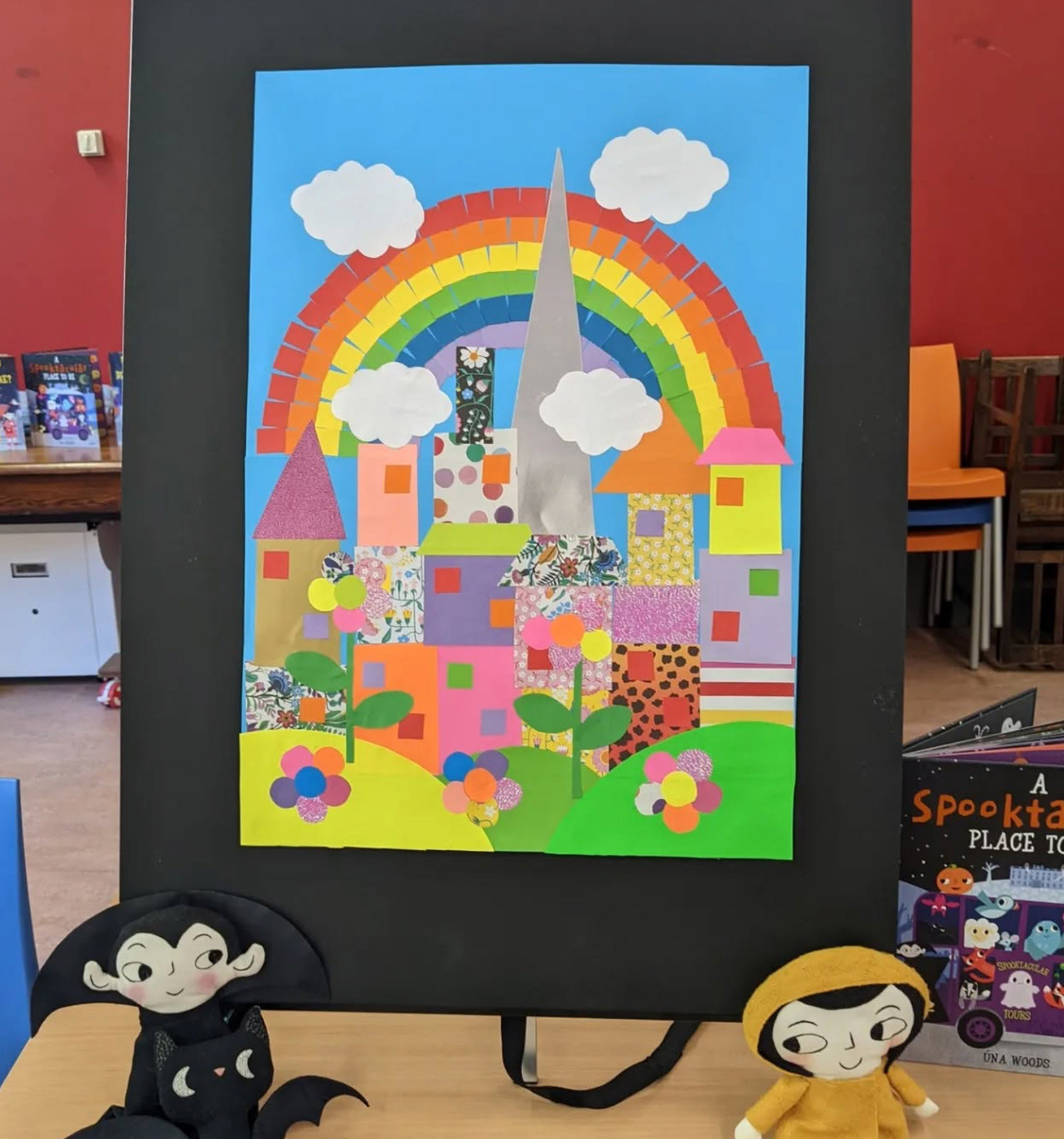 Summer in the City Colourful Collage