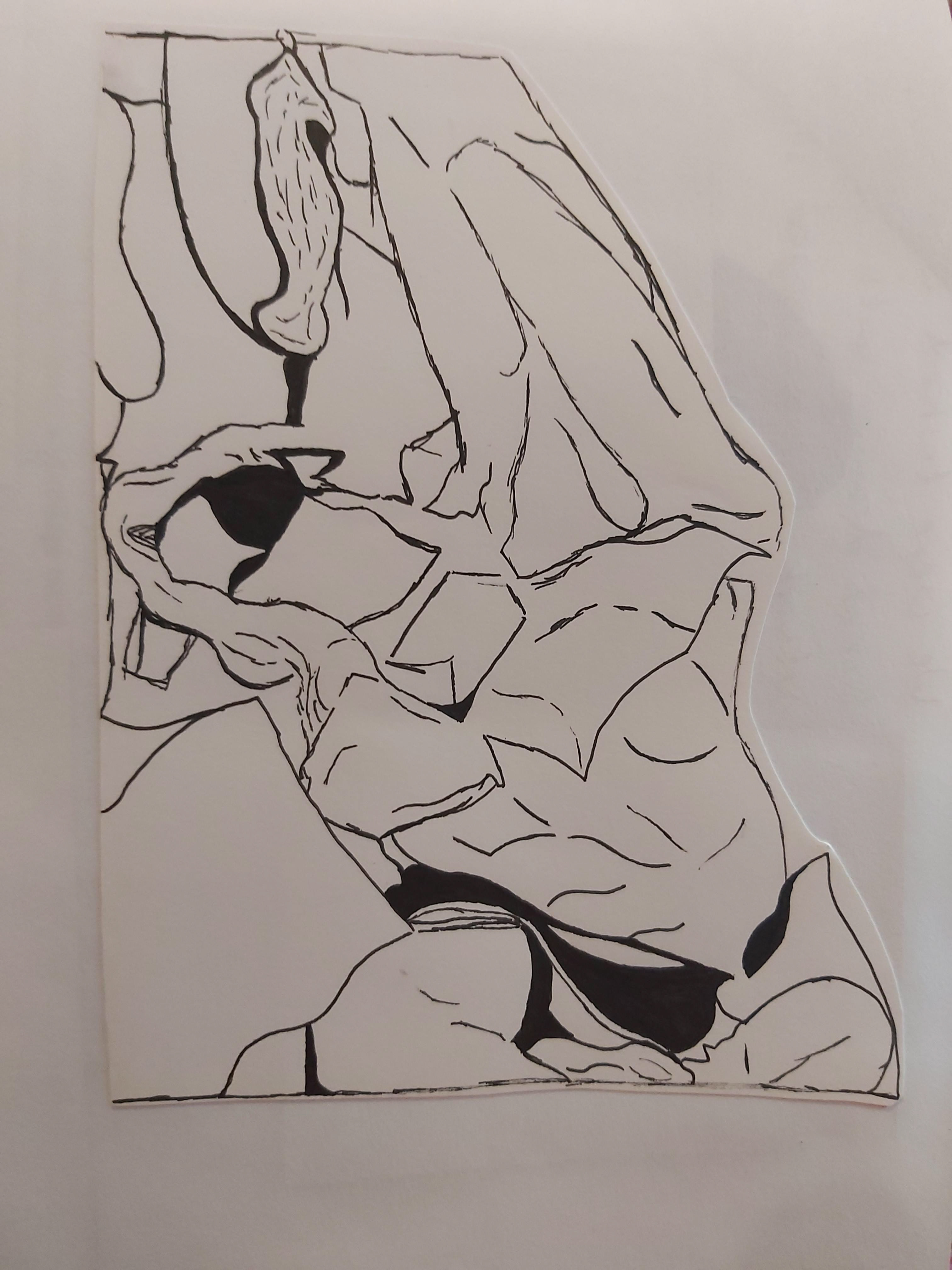 Rubbish Pile - 2019 - Fineliner