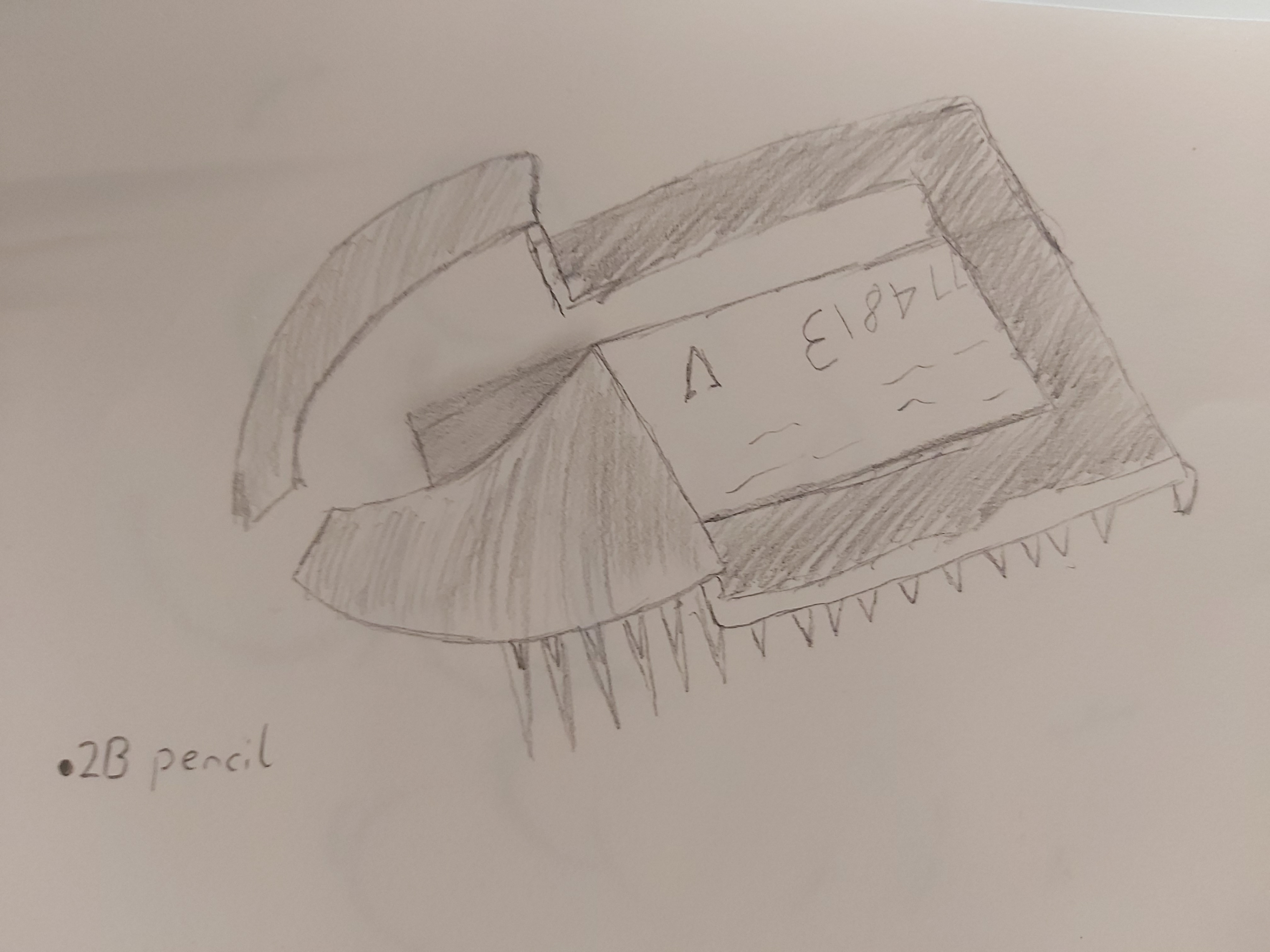 Object Study #5 - 2019 - 2B Pencil