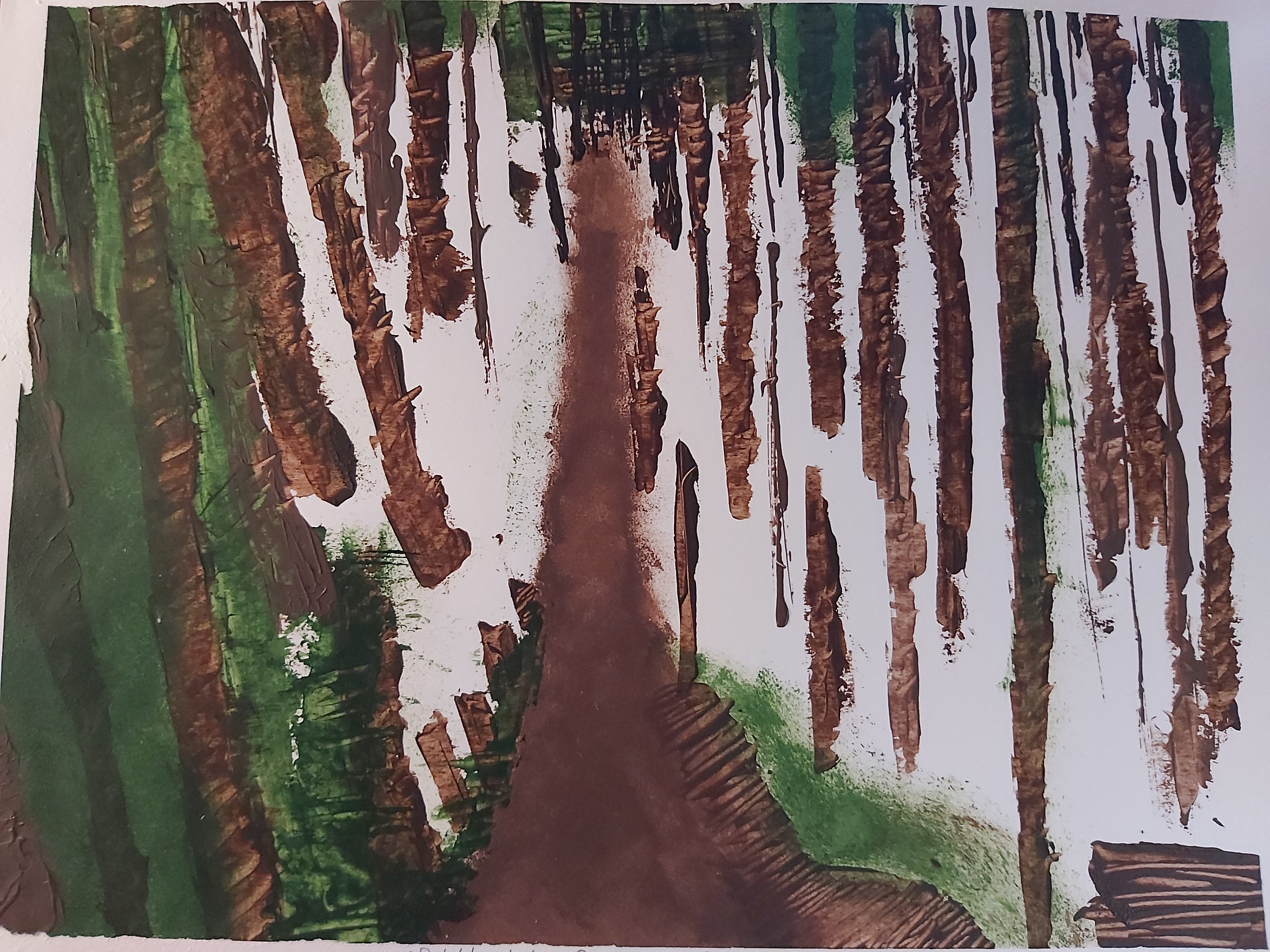 Forest - 2018 - Acrylic Paint