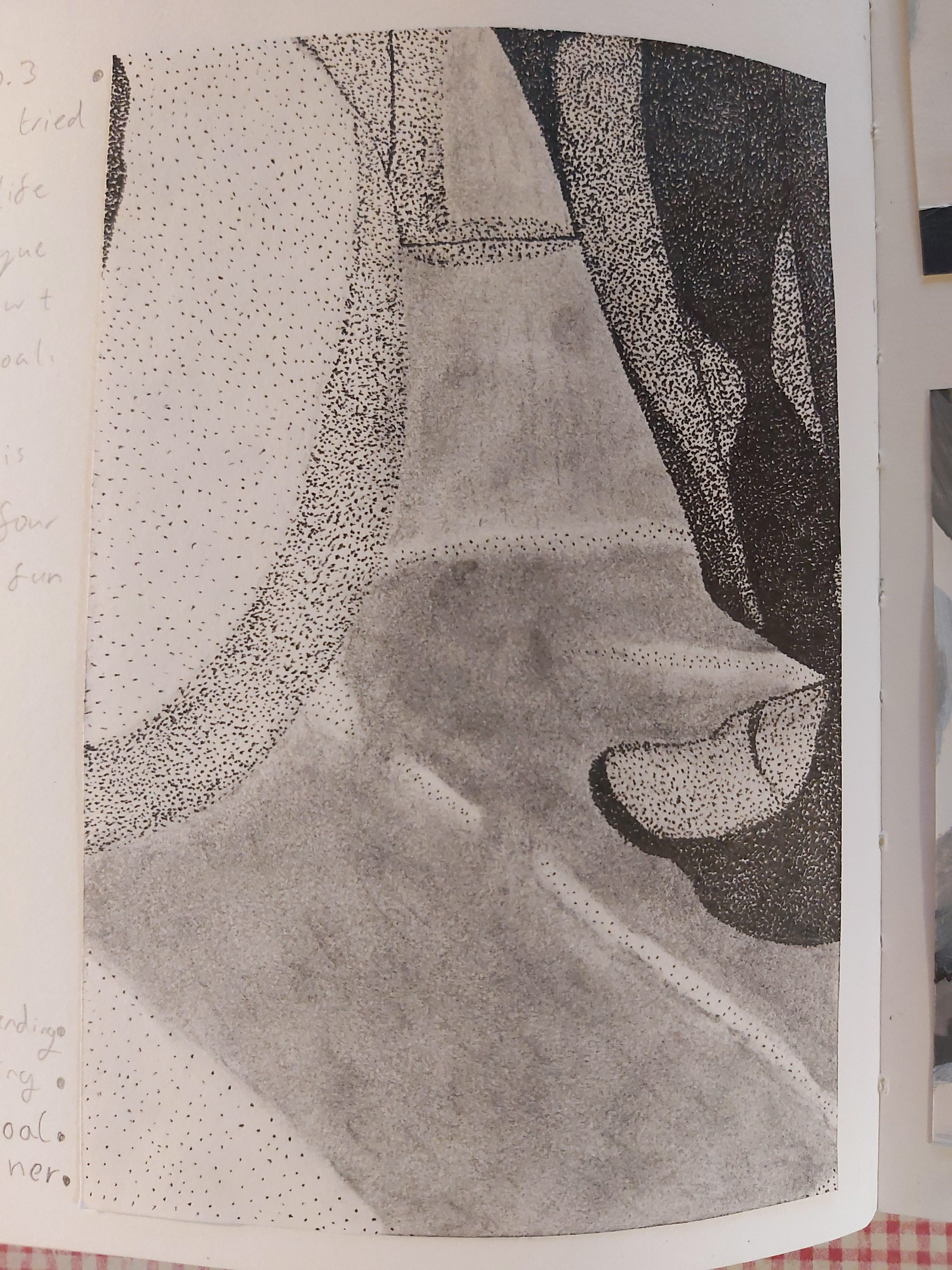 Still life #3 - 2018 - Fineliner, Pencil & Charcoal - A5