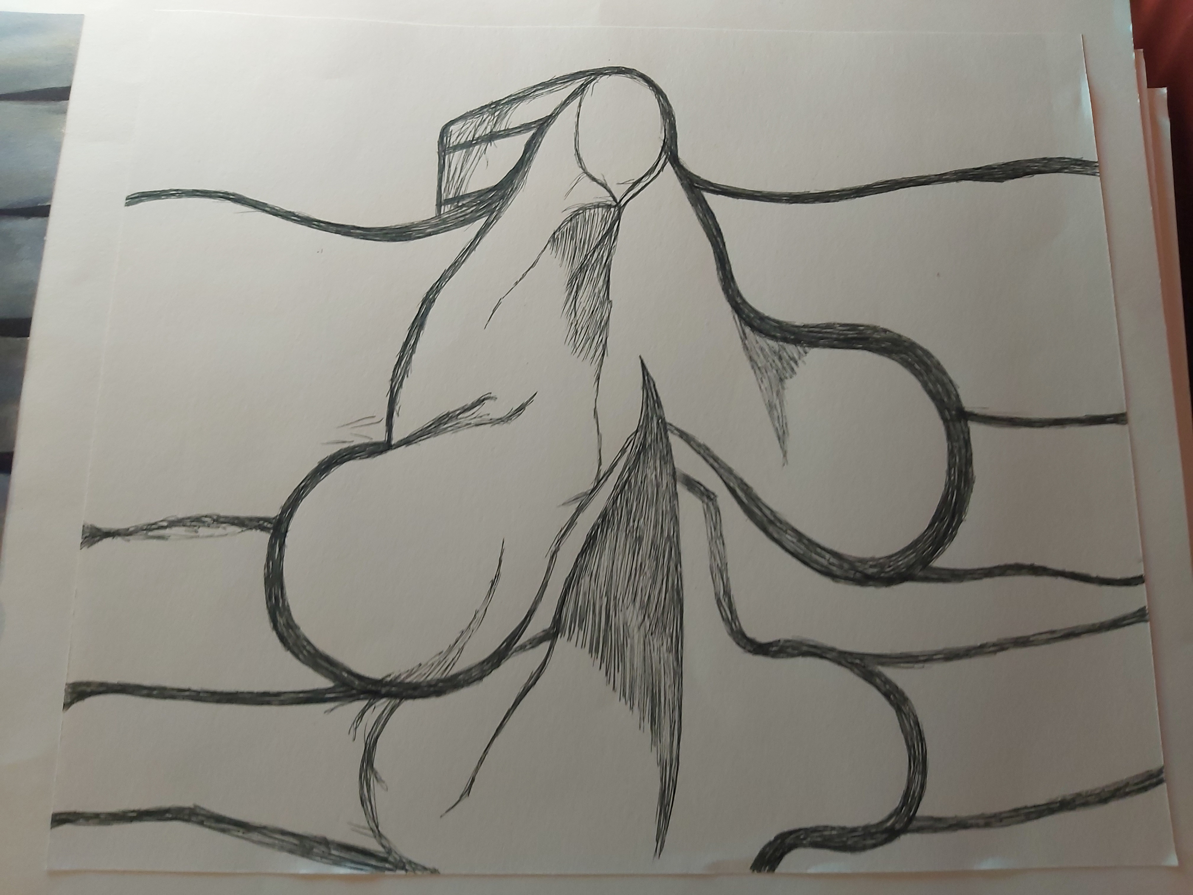 Bone Study #1 - 2018 - Bio Pen